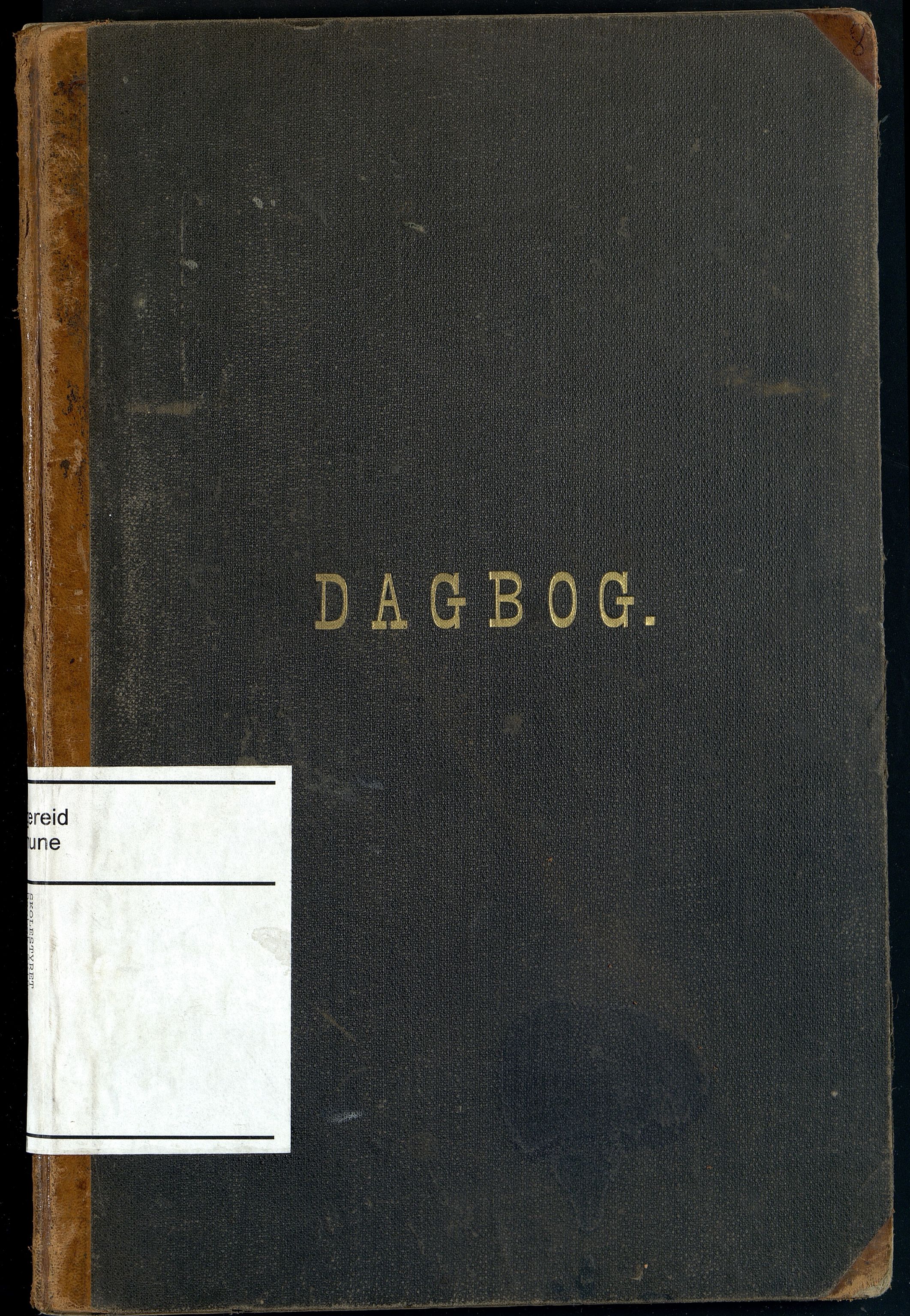 Spangereid kommune - Svinør, Lohne og Åvik Skole, ARKSOR/1030SP557/I/L0001: Dagbok, 1897-1912