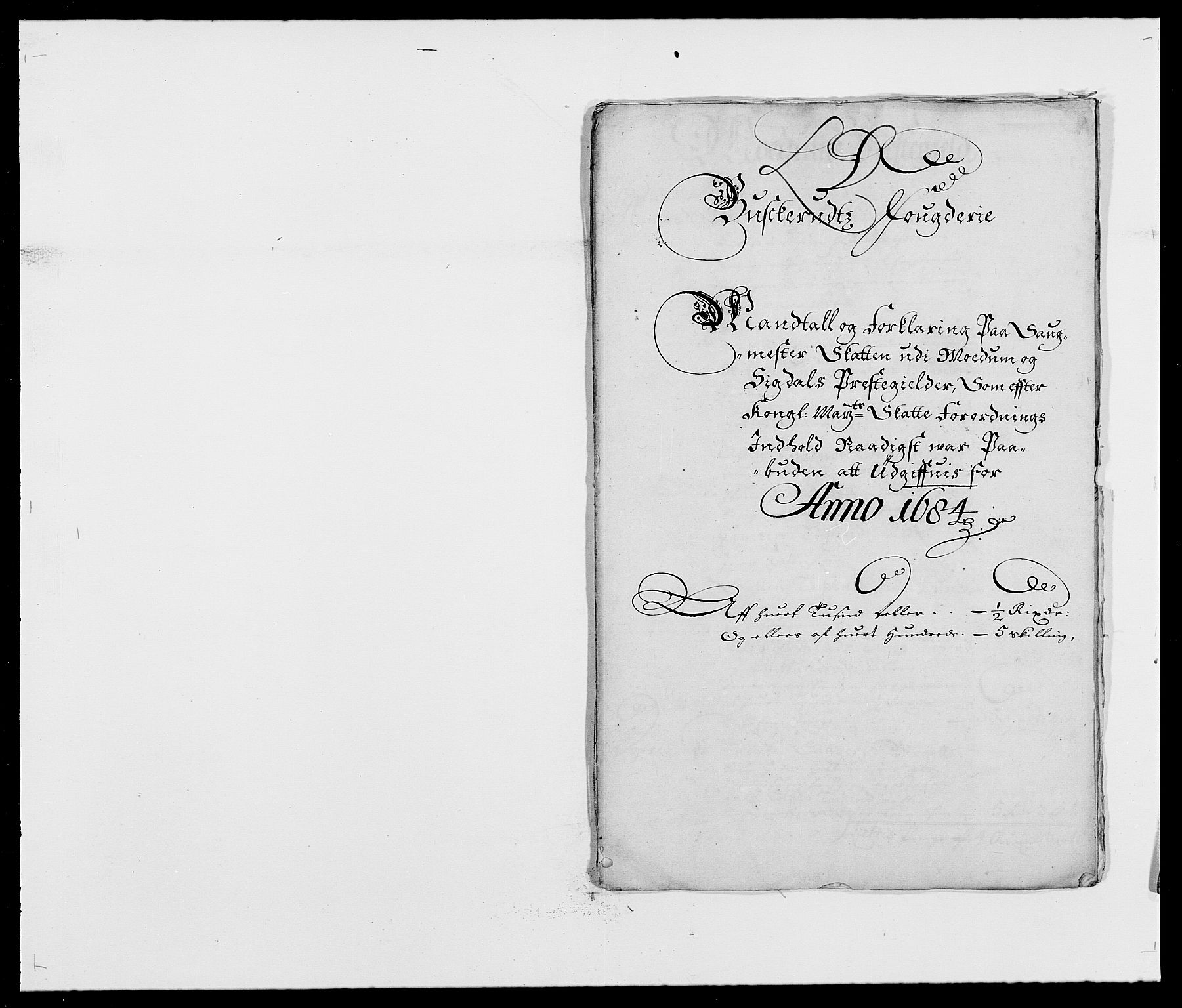 Rentekammeret inntil 1814, Reviderte regnskaper, Fogderegnskap, AV/RA-EA-4092/R25/L1677: Fogderegnskap Buskerud, 1683-1684, p. 295