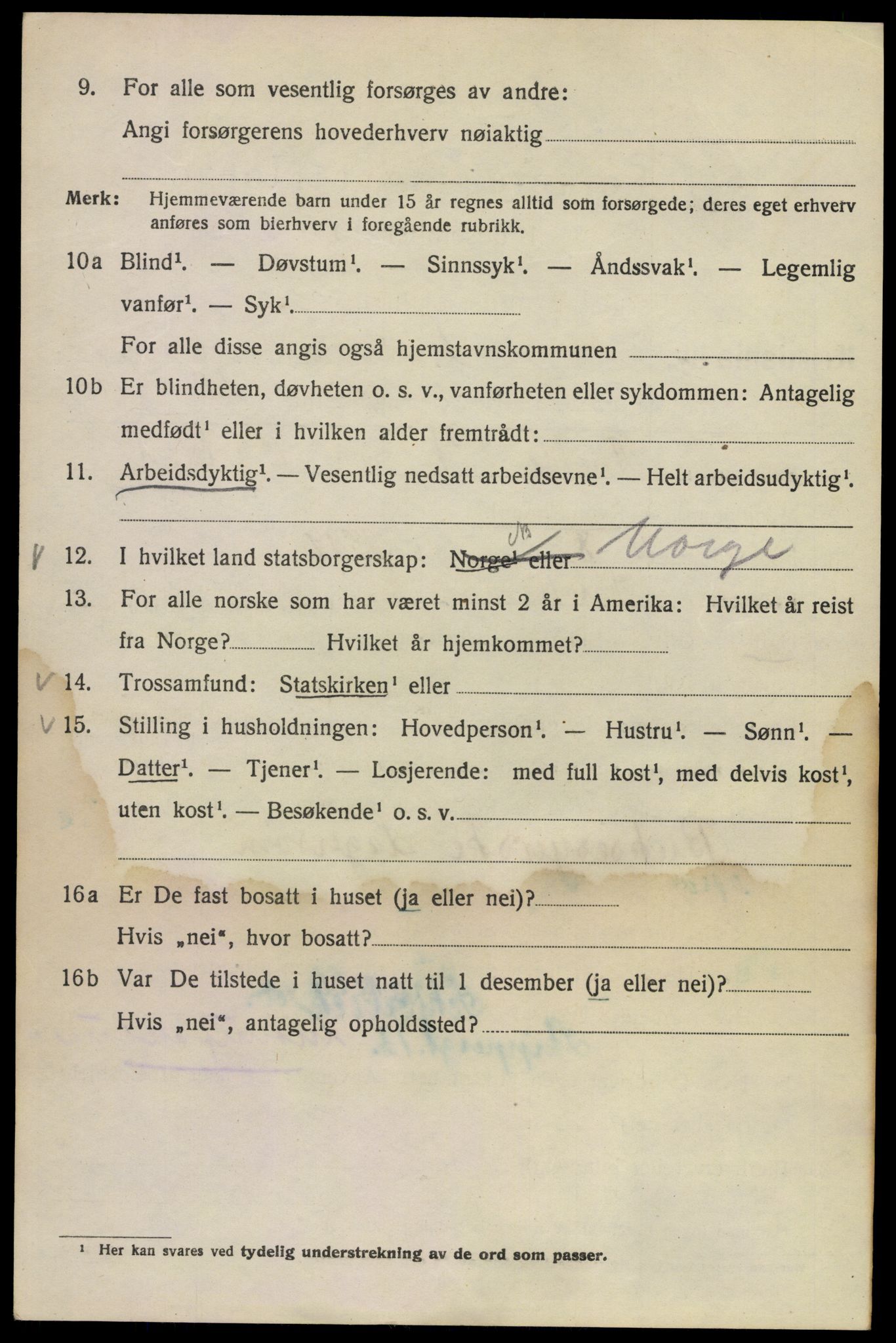 SAO, 1920 census for Kristiania, 1920, p. 365022