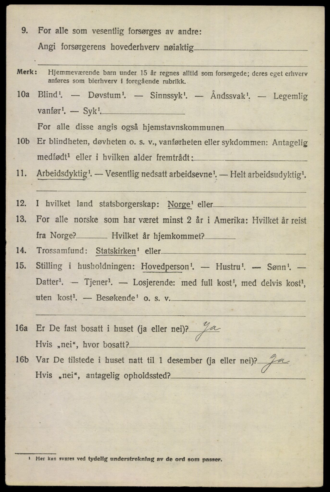 SAKO, 1920 census for Ådal, 1920, p. 1175