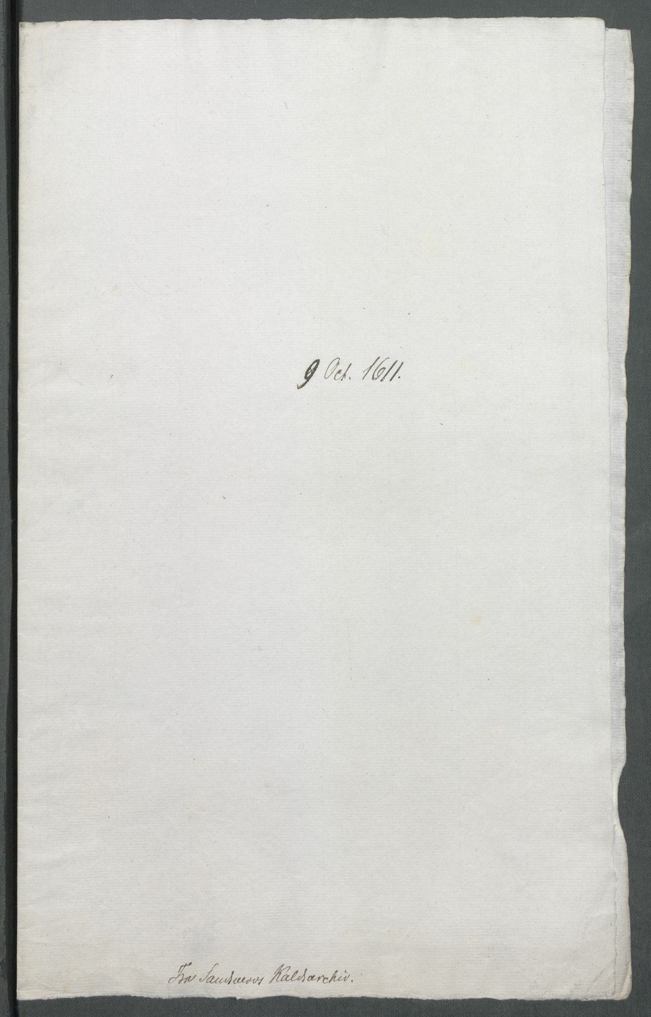 Riksarkivets diplomsamling, AV/RA-EA-5965/F02/L0120: Dokumenter, 1611, p. 31