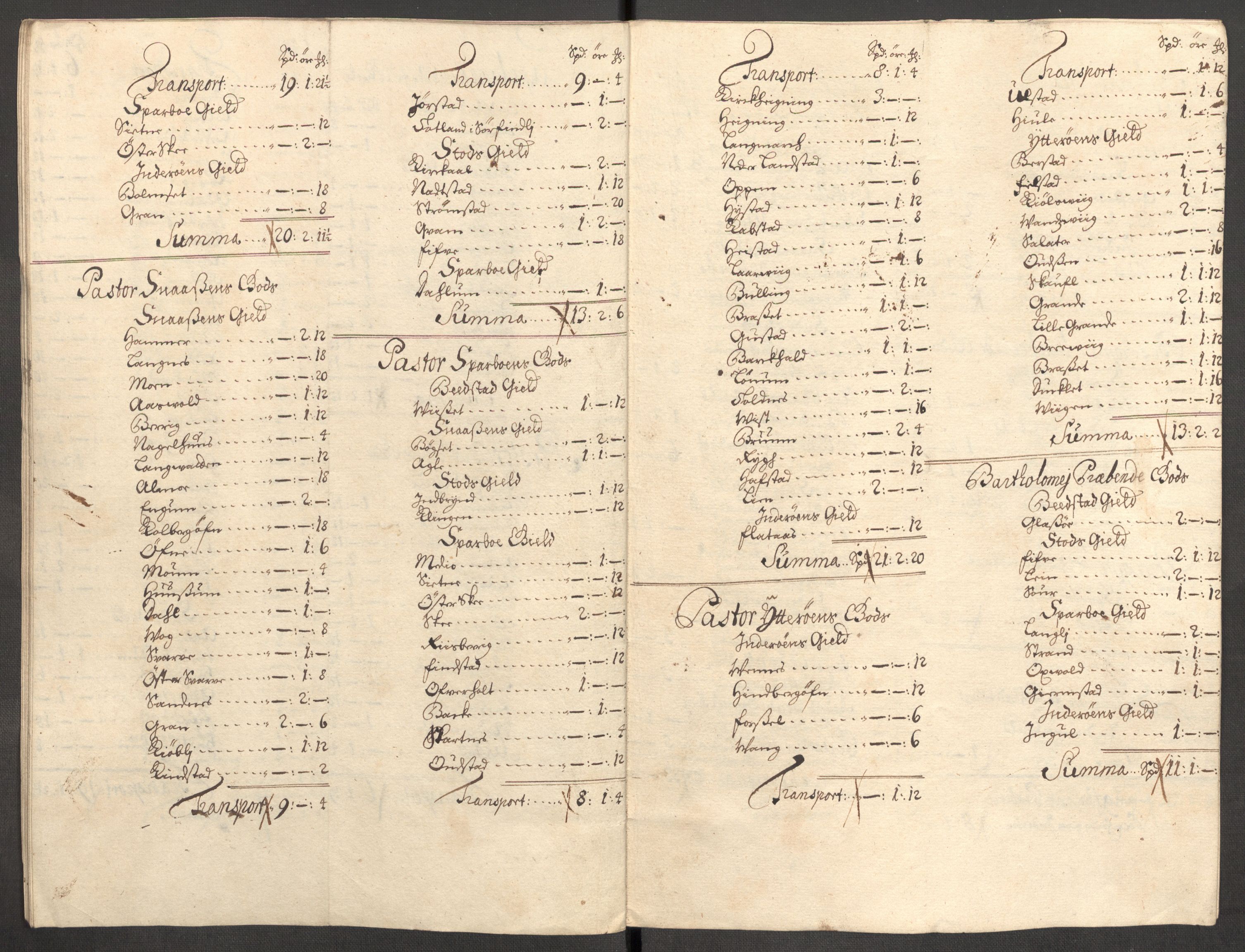 Rentekammeret inntil 1814, Reviderte regnskaper, Fogderegnskap, RA/EA-4092/R63/L4316: Fogderegnskap Inderøy, 1708, p. 223