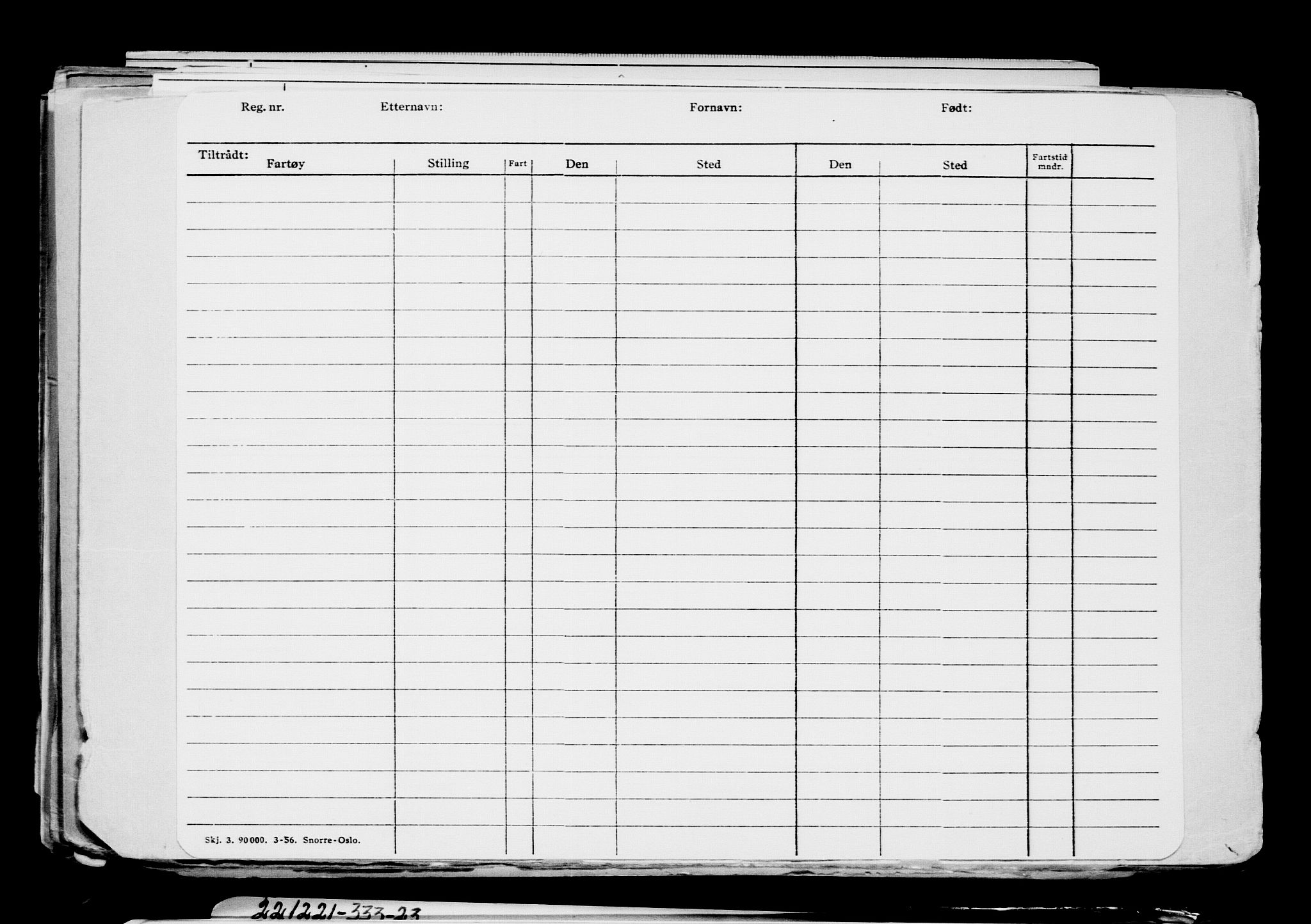 Direktoratet for sjømenn, AV/RA-S-3545/G/Gb/L0201: Hovedkort, 1921-1922, p. 176