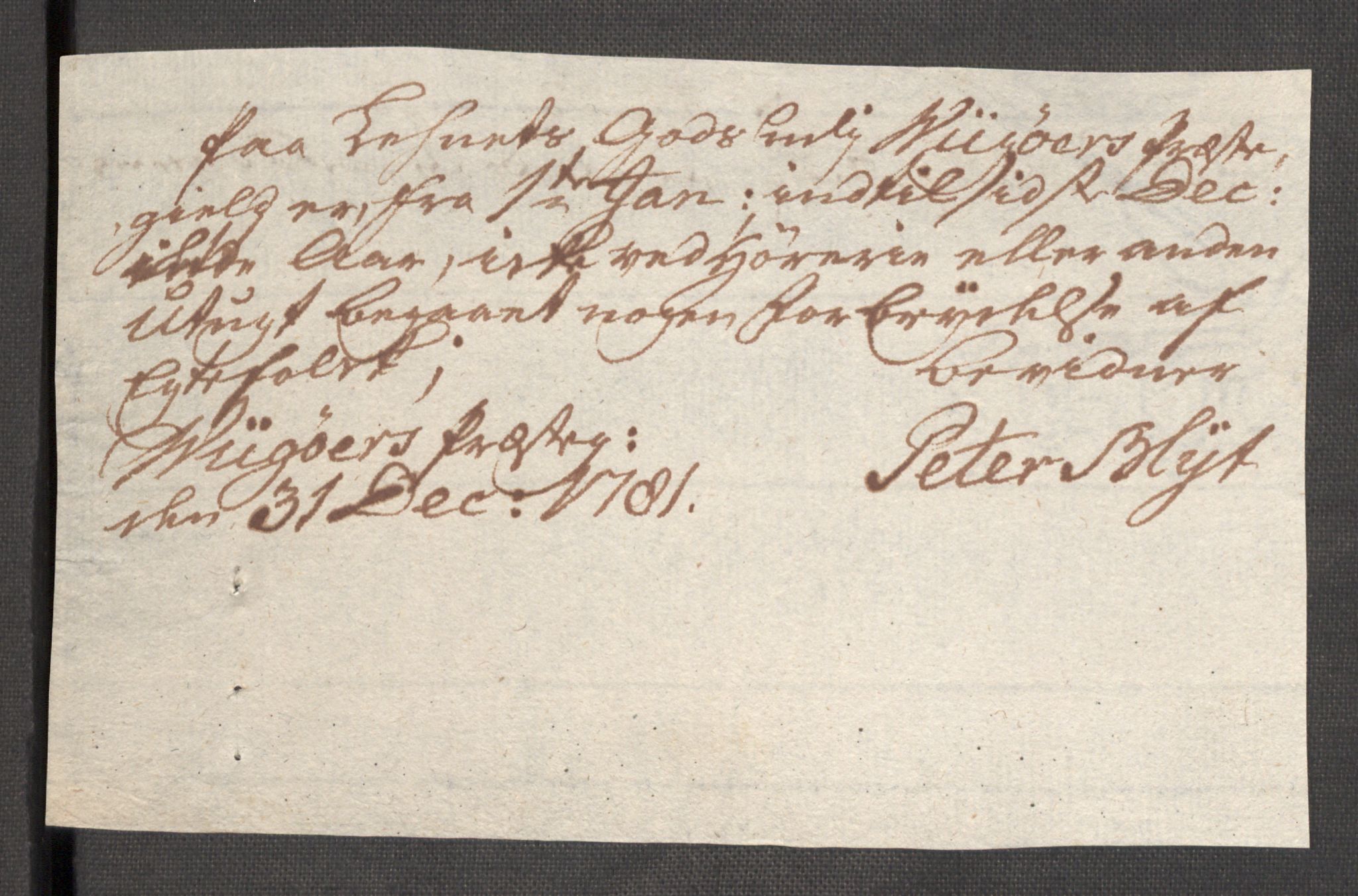 Rentekammeret inntil 1814, Reviderte regnskaper, Fogderegnskap, RA/EA-4092/R48/L3097: Fogderegnskap Sunnhordland og Hardanger, 1781, p. 242