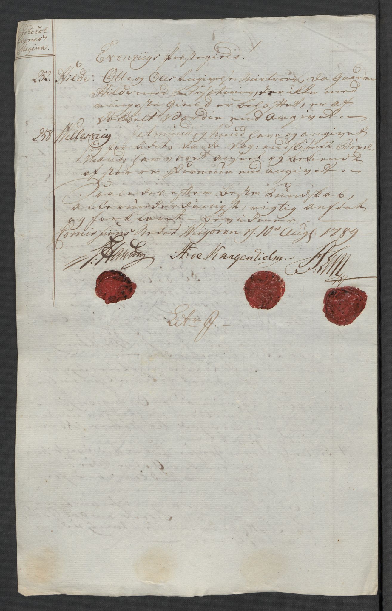 Rentekammeret inntil 1814, Reviderte regnskaper, Mindre regnskaper, AV/RA-EA-4068/Rf/Rfe/L0056:  Ytre og Indre Sogn fogderi, 1789, p. 26