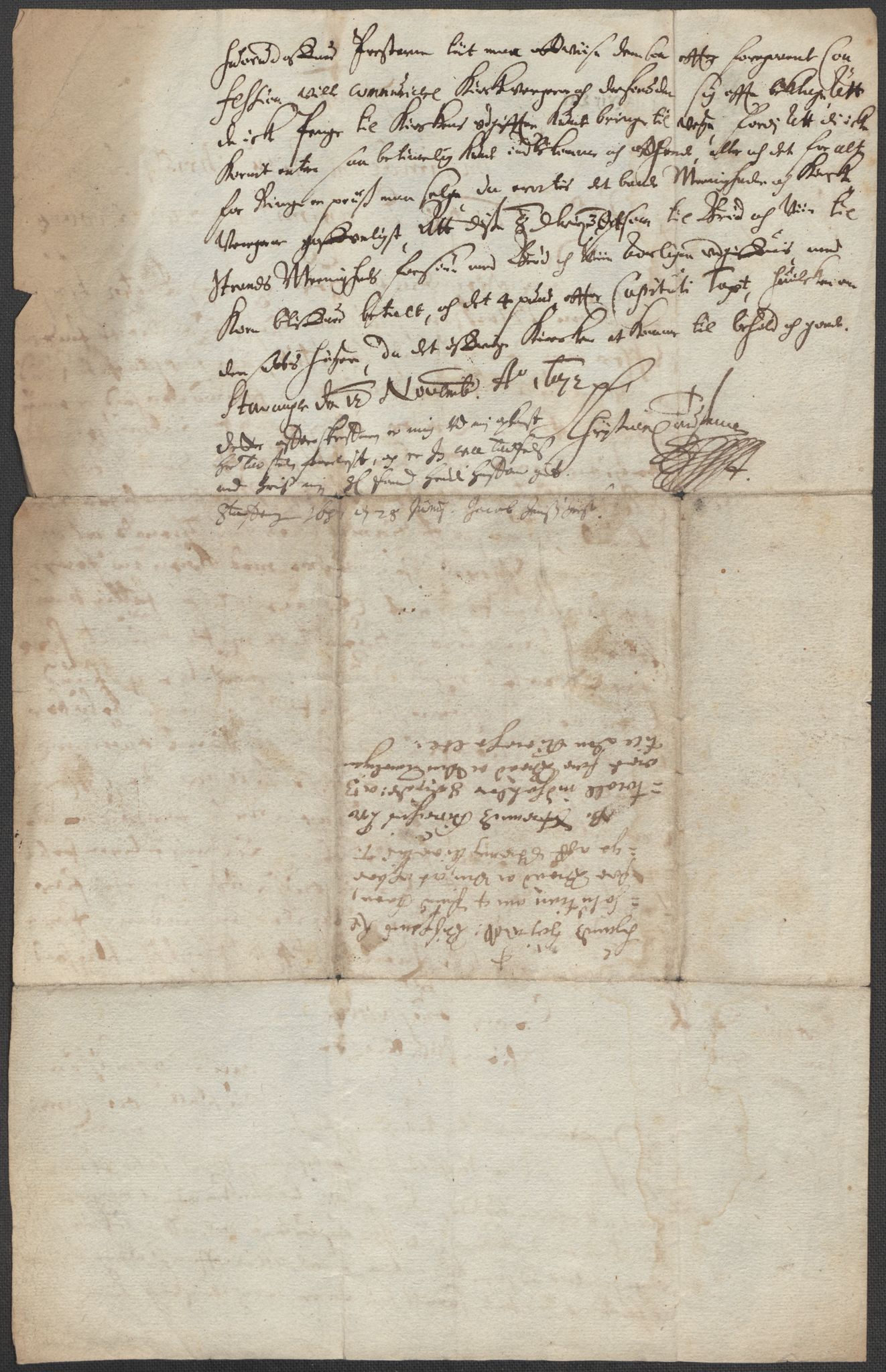 Riksarkivets diplomsamling, RA/EA-5965/F15/L0031: Prestearkiv - Aust-Agder, Vest-Agder og Rogaland, 1575-1768, p. 165