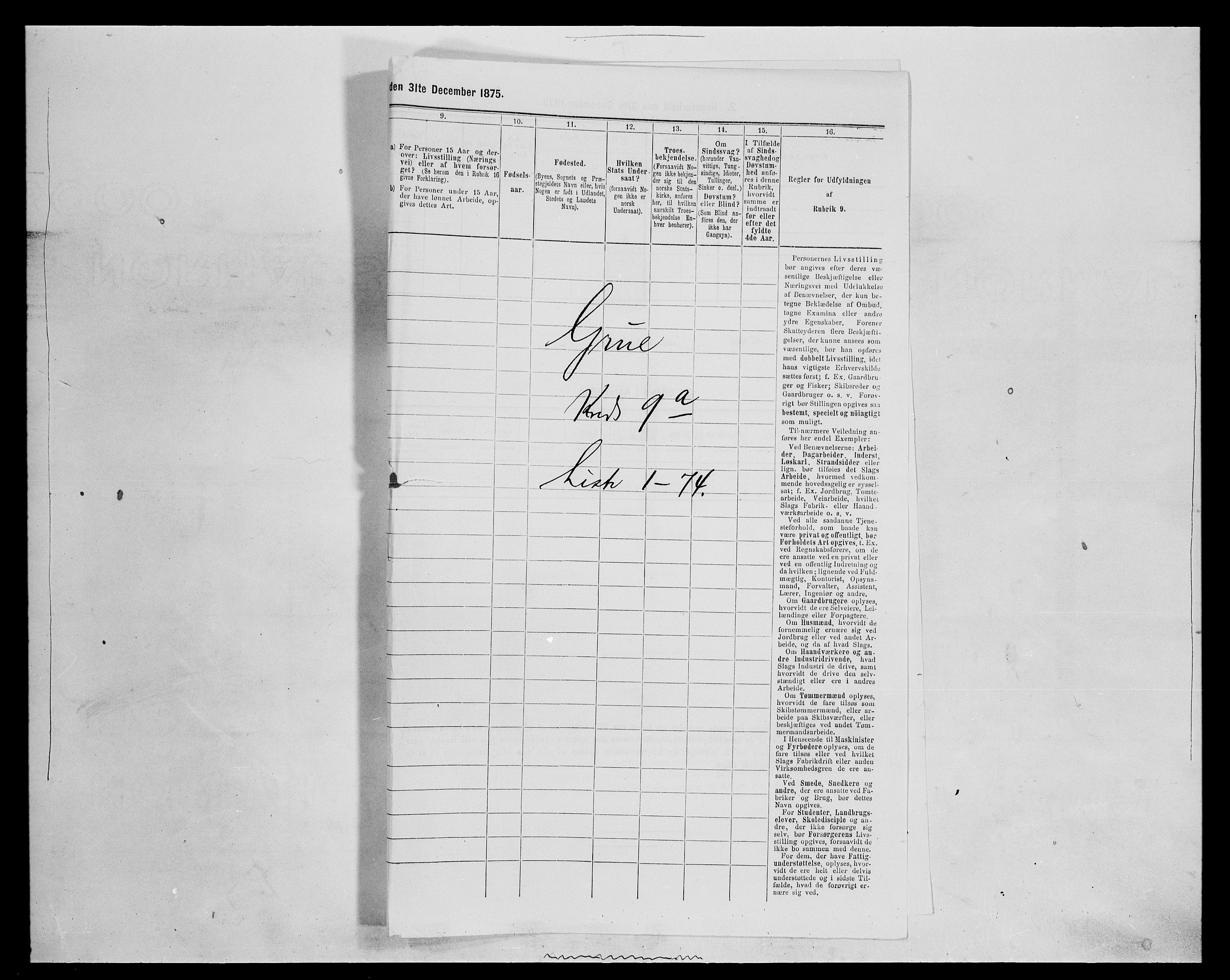 SAH, 1875 census for 0423P Grue, 1875, p. 1566