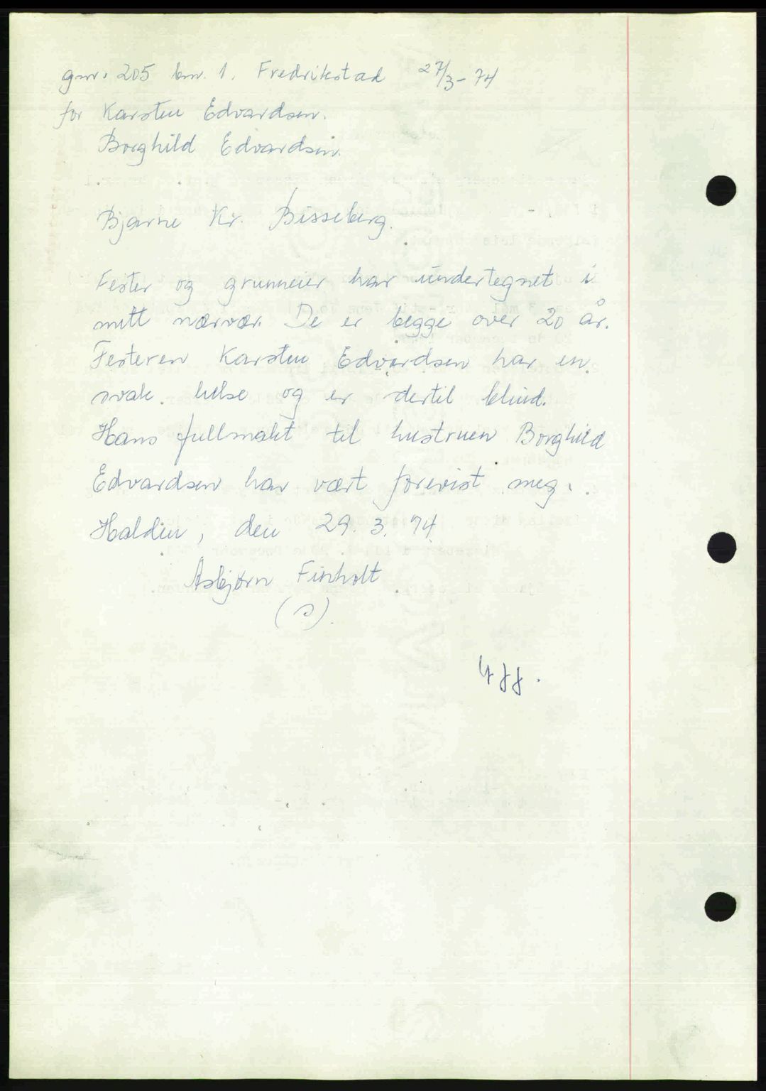 Idd og Marker sorenskriveri, AV/SAO-A-10283/G/Gb/Gbb/L0012: Mortgage book no. A12, 1949-1949, Diary no: : 1637/1949