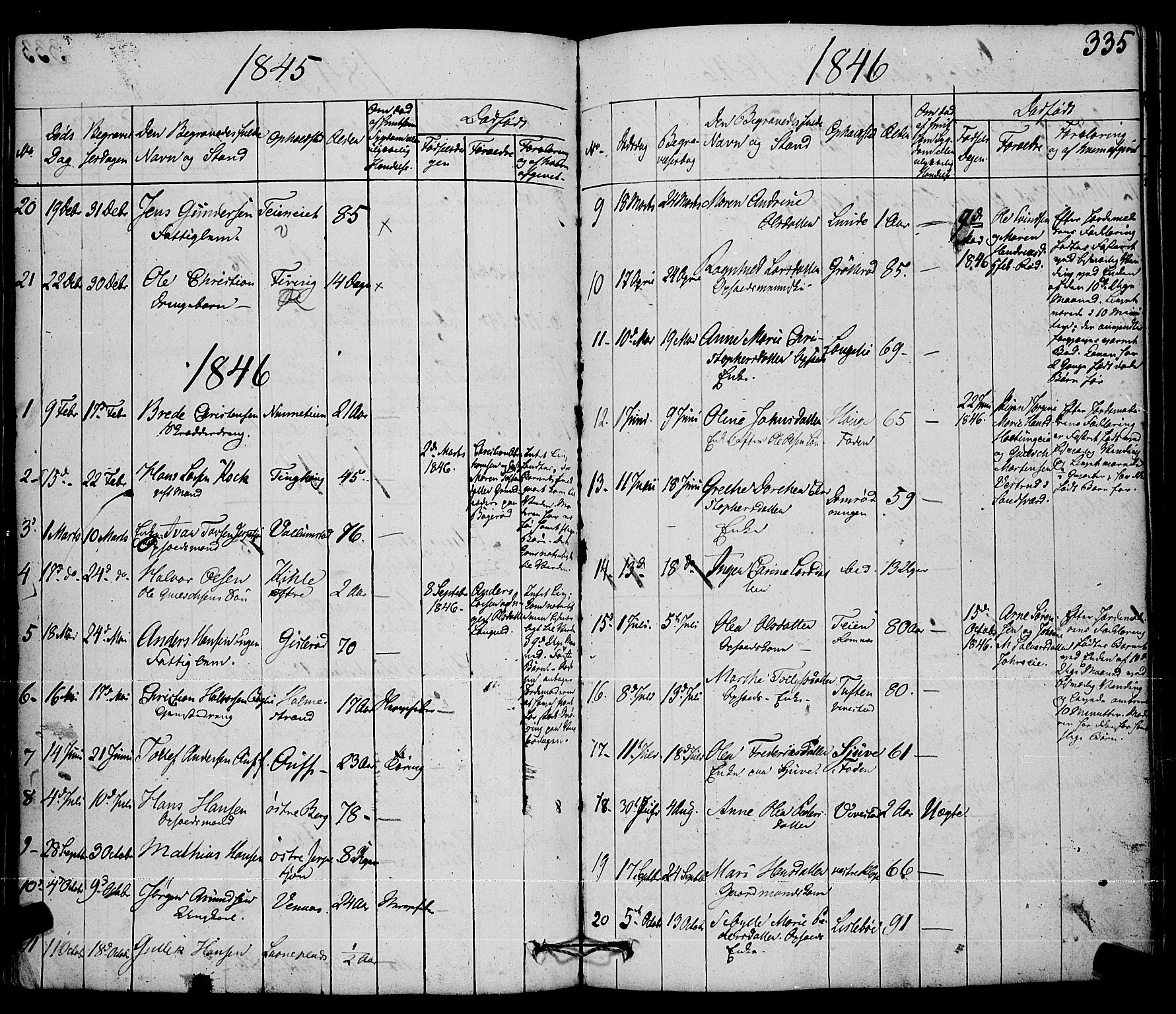 Ramnes kirkebøker, AV/SAKO-A-314/F/Fa/L0005: Parish register (official) no. I 5, 1841-1861, p. 334-335