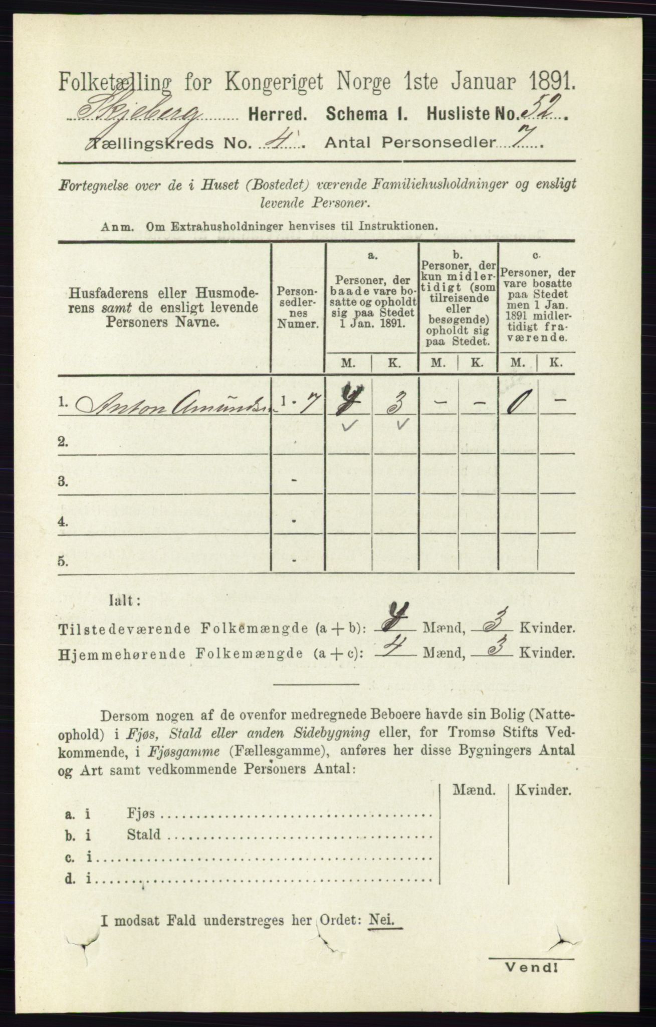 RA, 1891 census for 0115 Skjeberg, 1891, p. 1861