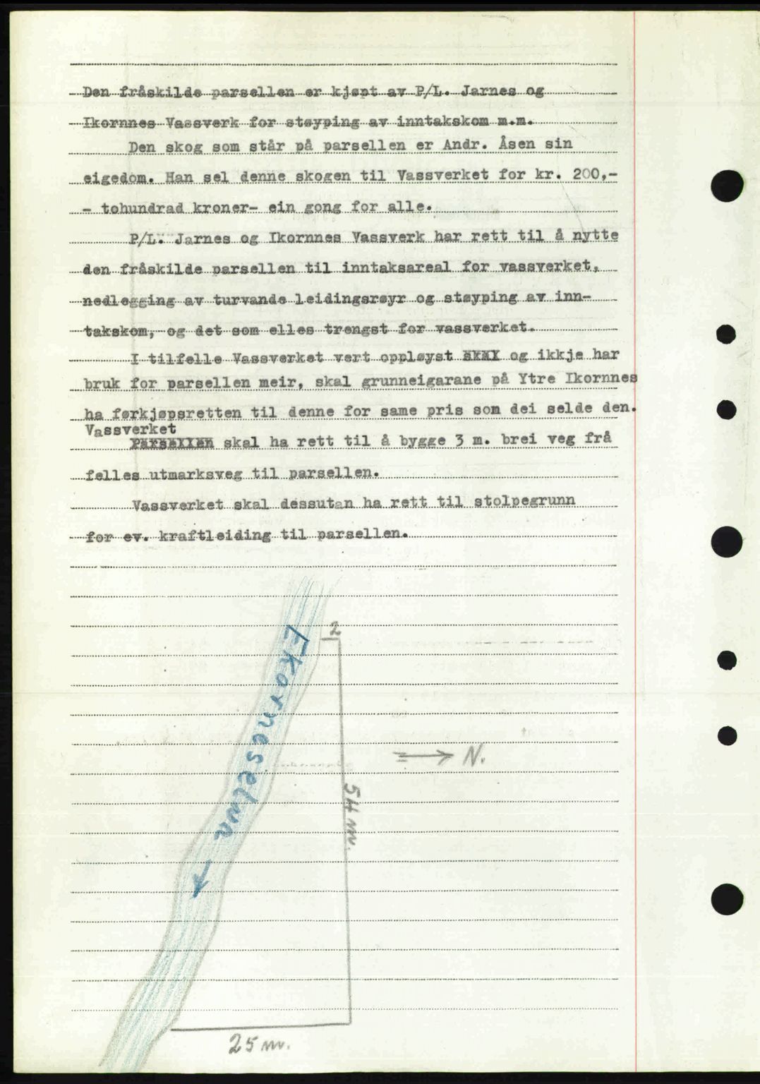 Nordre Sunnmøre sorenskriveri, AV/SAT-A-0006/1/2/2C/2Ca: Mortgage book no. A32, 1949-1949, Diary no: : 2627/1949