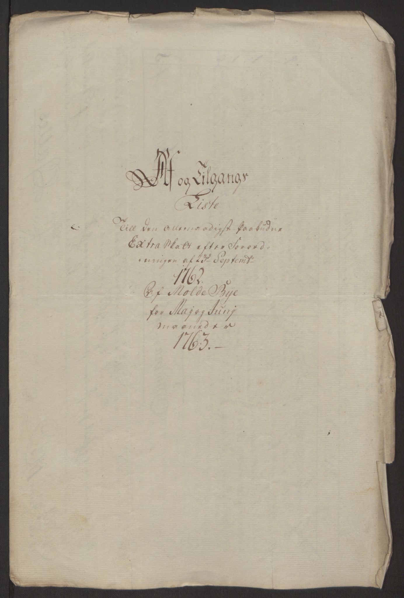 Rentekammeret inntil 1814, Reviderte regnskaper, Byregnskaper, AV/RA-EA-4066/R/Rq/L0487/0004: [Q1] Kontribusjonsregnskap / Ekstraskatt, 1762-1772, p. 46