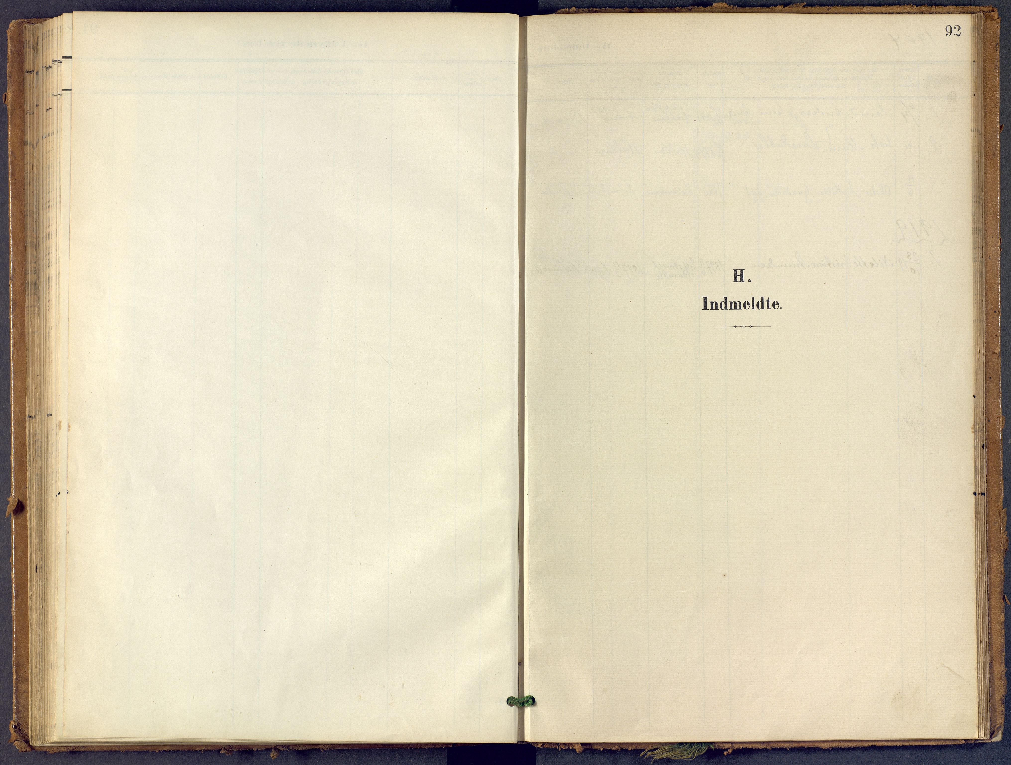 Bamble kirkebøker, SAKO/A-253/F/Fb/L0002: Parish register (official) no. II 2, 1900-1921, p. 92