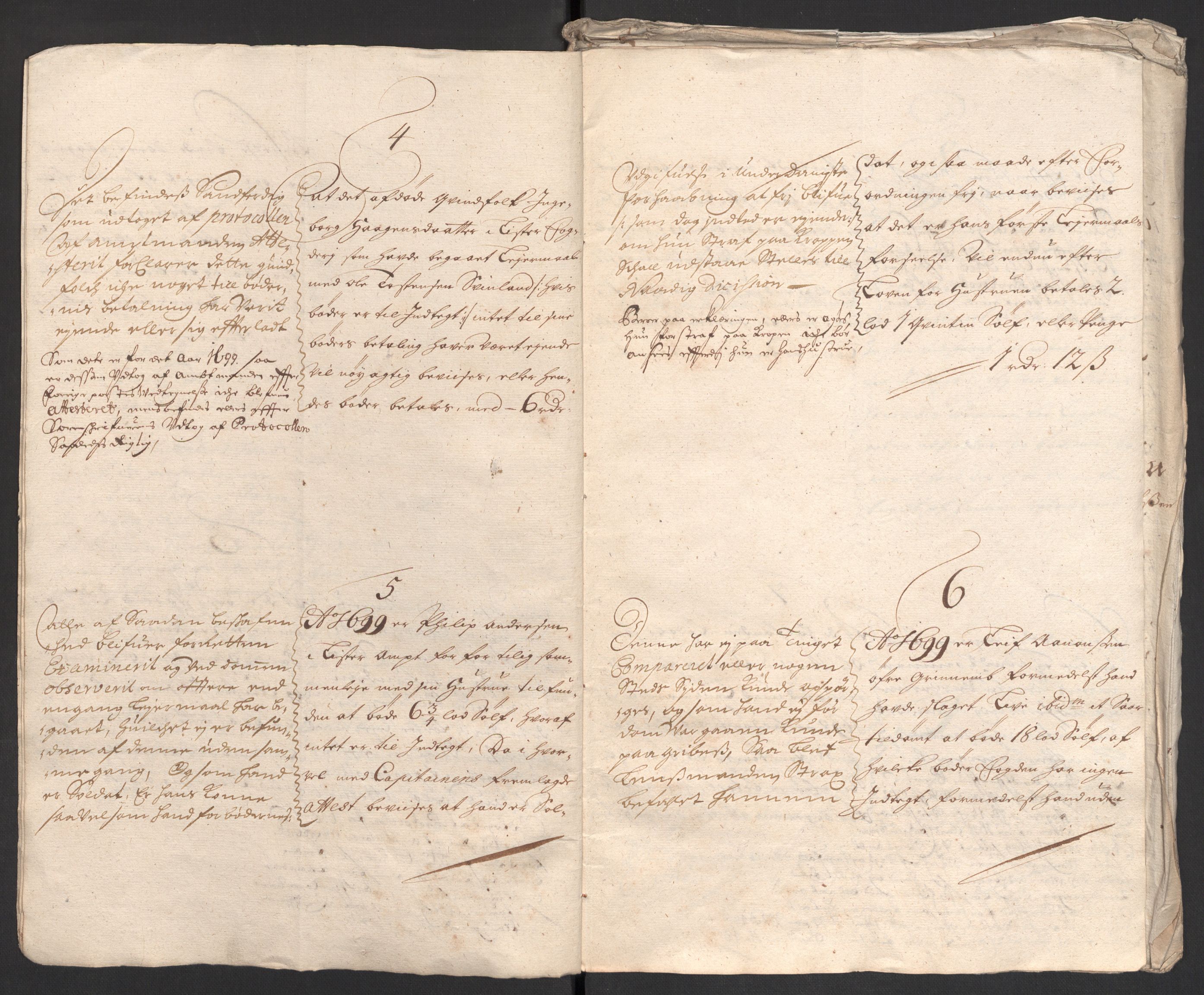 Rentekammeret inntil 1814, Reviderte regnskaper, Fogderegnskap, RA/EA-4092/R43/L2547: Fogderegnskap Lista og Mandal, 1698-1699, p. 332