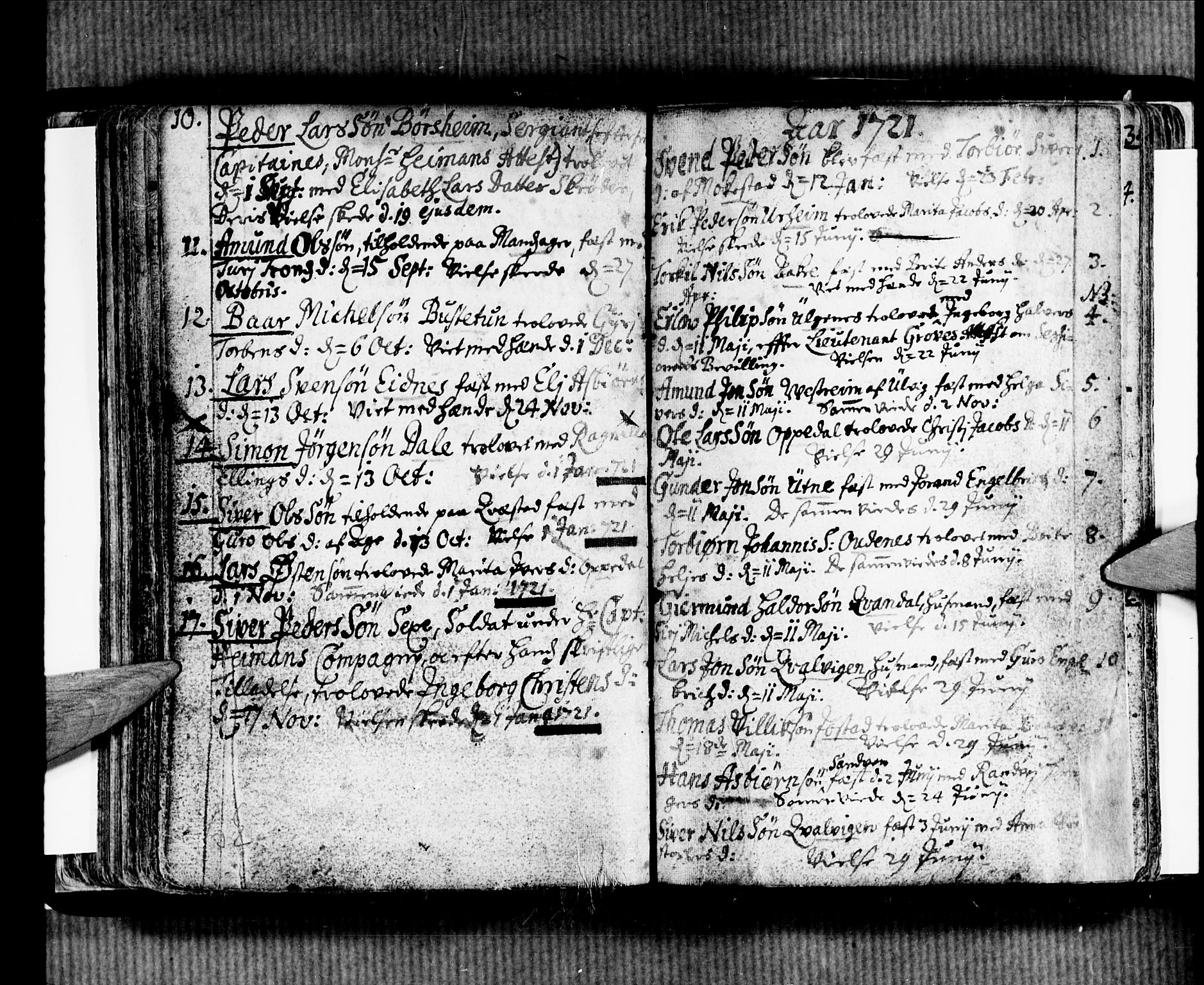 Ullensvang sokneprestembete, AV/SAB-A-78701/H/Haa: Parish register (official) no. A 2, 1669-1732