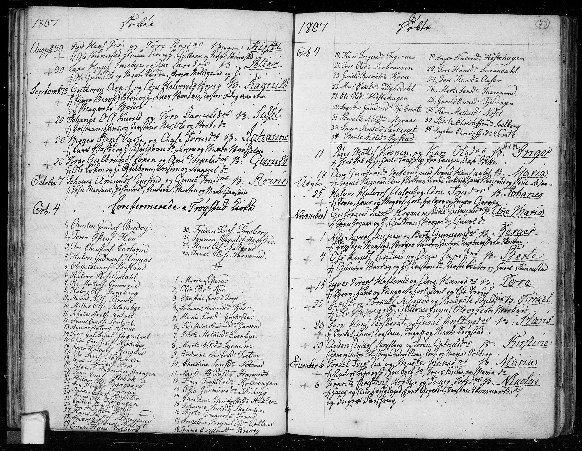 Trøgstad prestekontor Kirkebøker, SAO/A-10925/F/Fa/L0005: Parish register (official) no. I 5, 1784-1814, p. 73