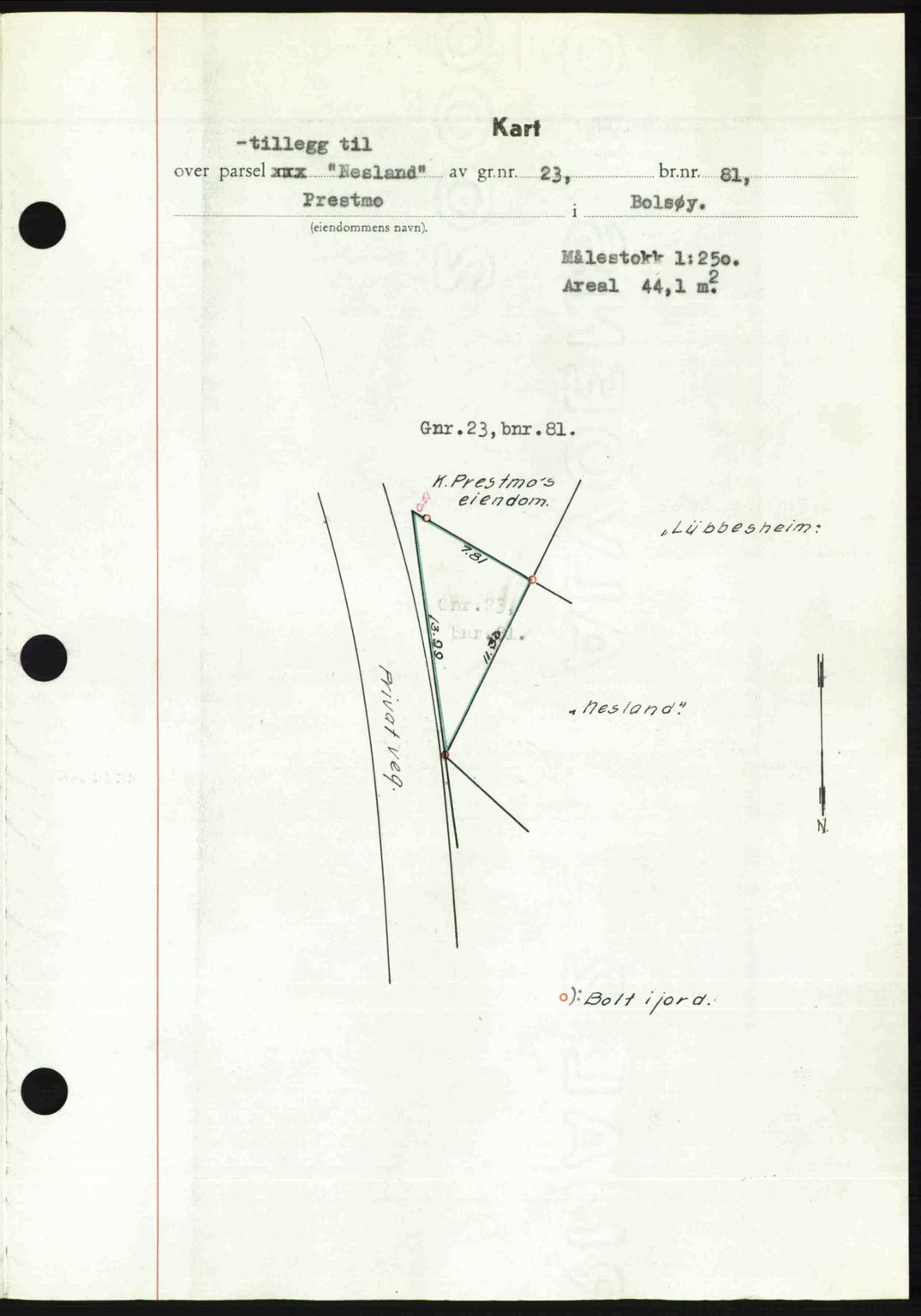 Romsdal sorenskriveri, AV/SAT-A-4149/1/2/2C: Mortgage book no. A30, 1949-1949, Diary no: : 2269/1949