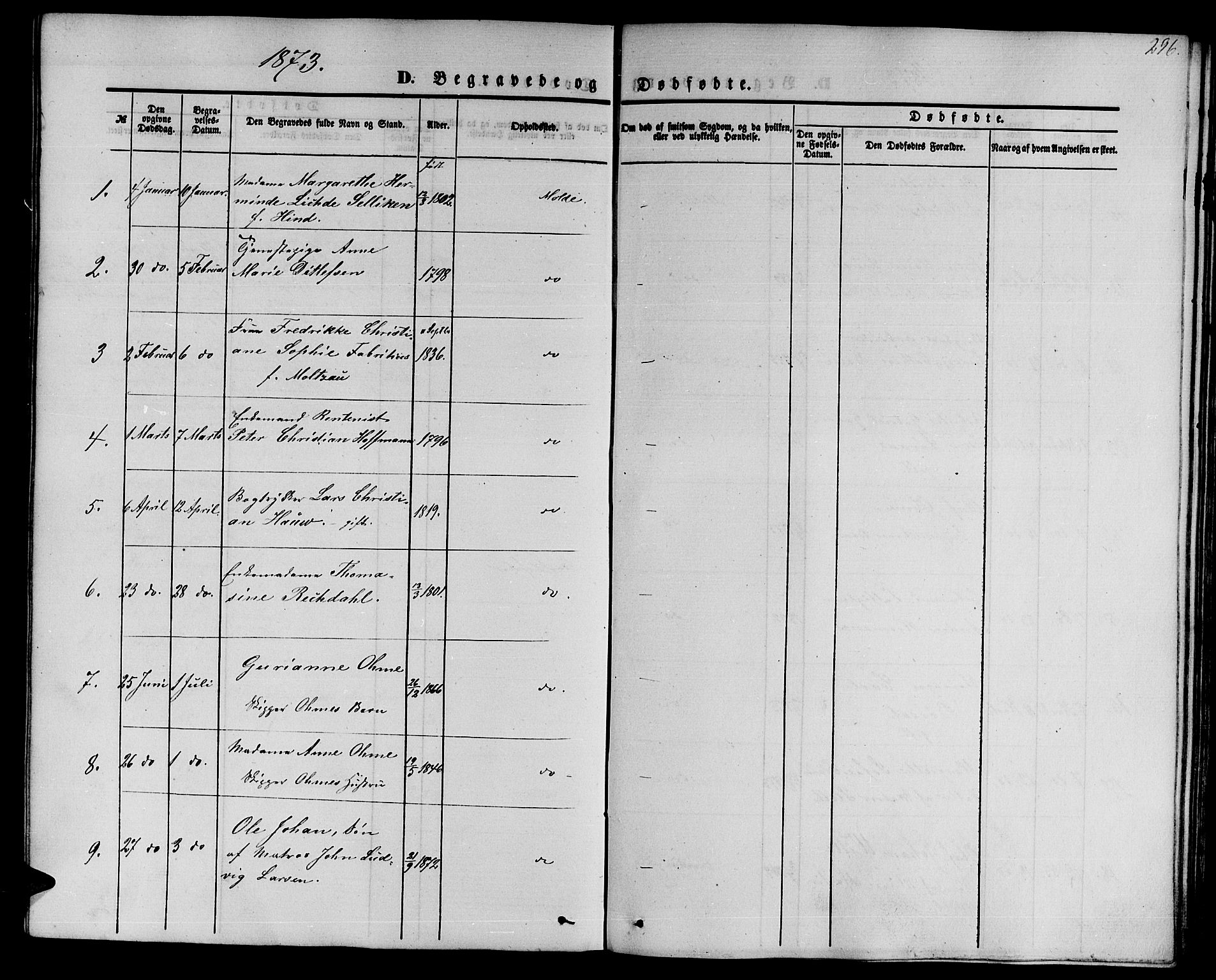 Ministerialprotokoller, klokkerbøker og fødselsregistre - Møre og Romsdal, AV/SAT-A-1454/558/L0701: Parish register (copy) no. 558C02, 1862-1879, p. 296