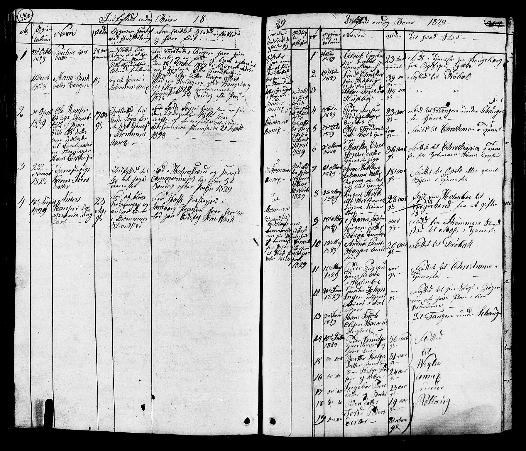 Hurum kirkebøker, SAKO/A-229/G/Ga/L0002: Parish register (copy) no. I 2, 1827-1857, p. 336