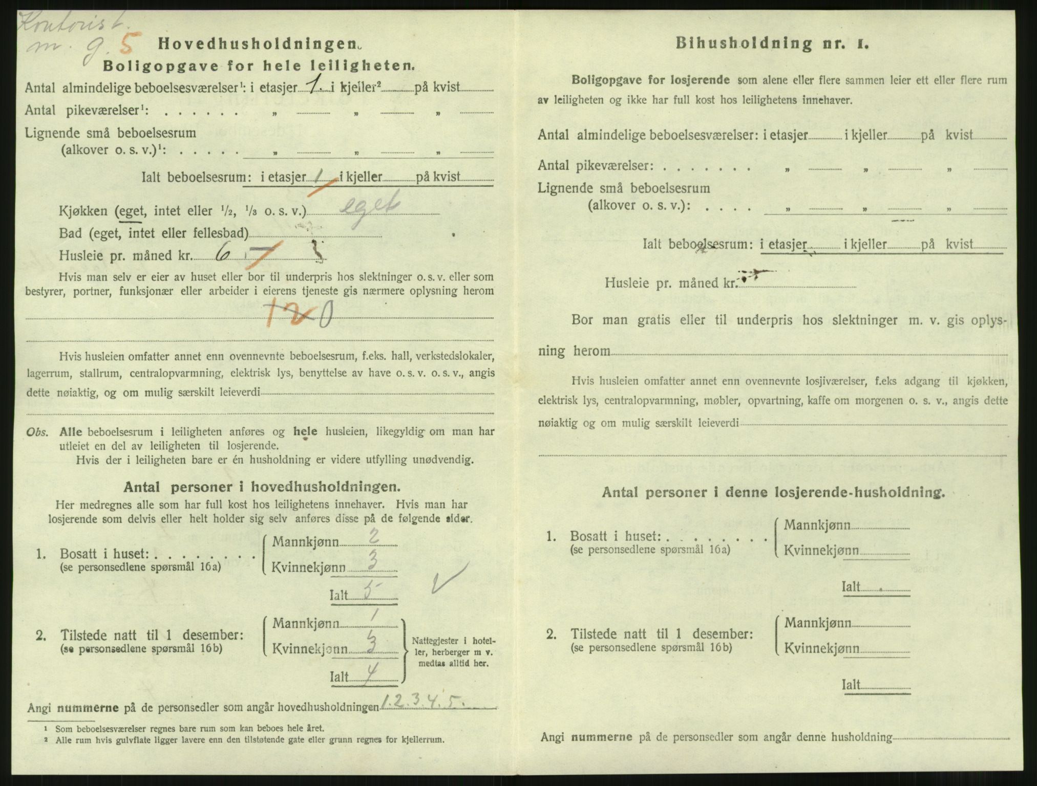 SAT, 1920 census for Molde, 1920, p. 2096