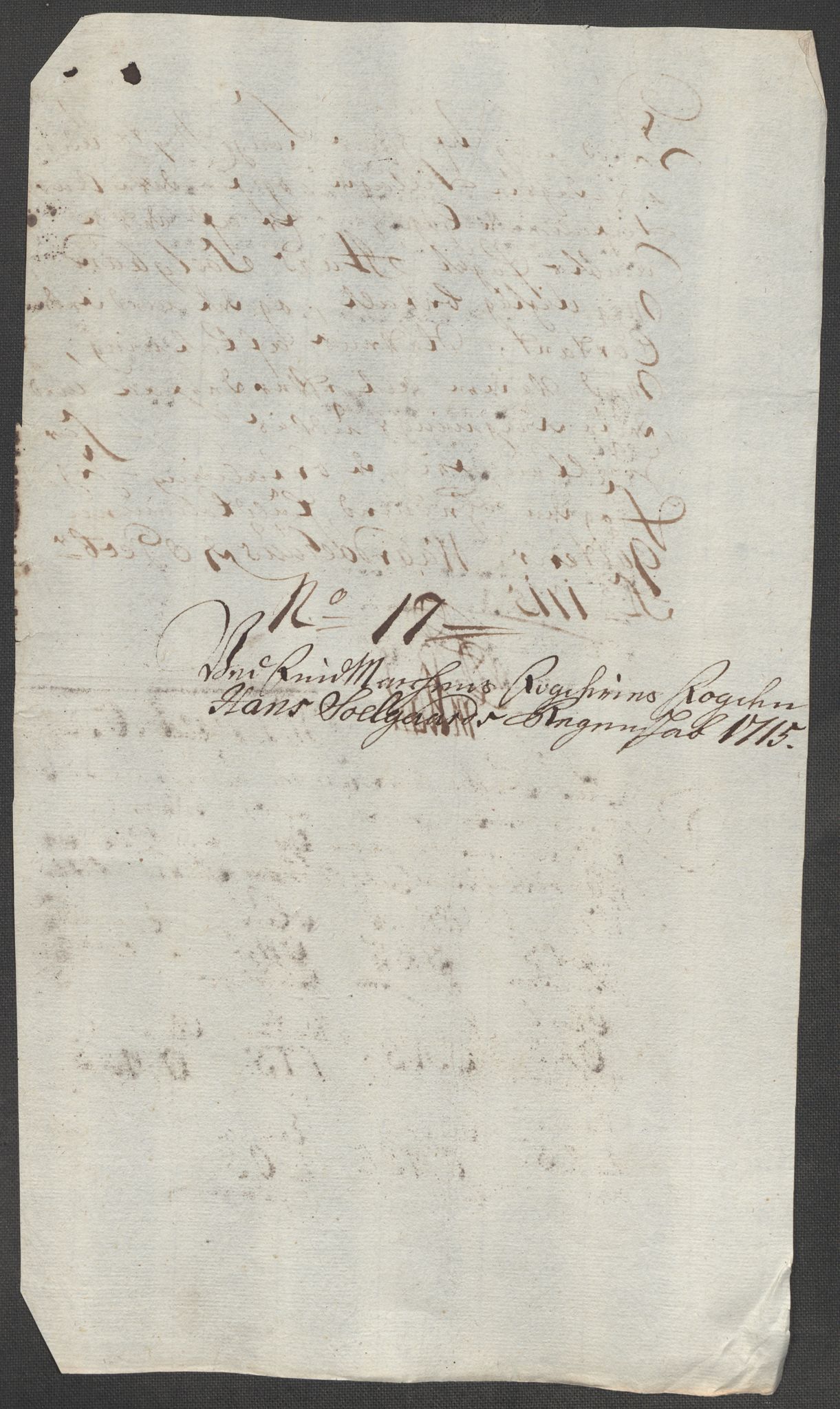 Rentekammeret inntil 1814, Reviderte regnskaper, Fogderegnskap, AV/RA-EA-4092/R69/L4856: Fogderegnskap Finnmark/Vardøhus, 1713-1715, p. 513