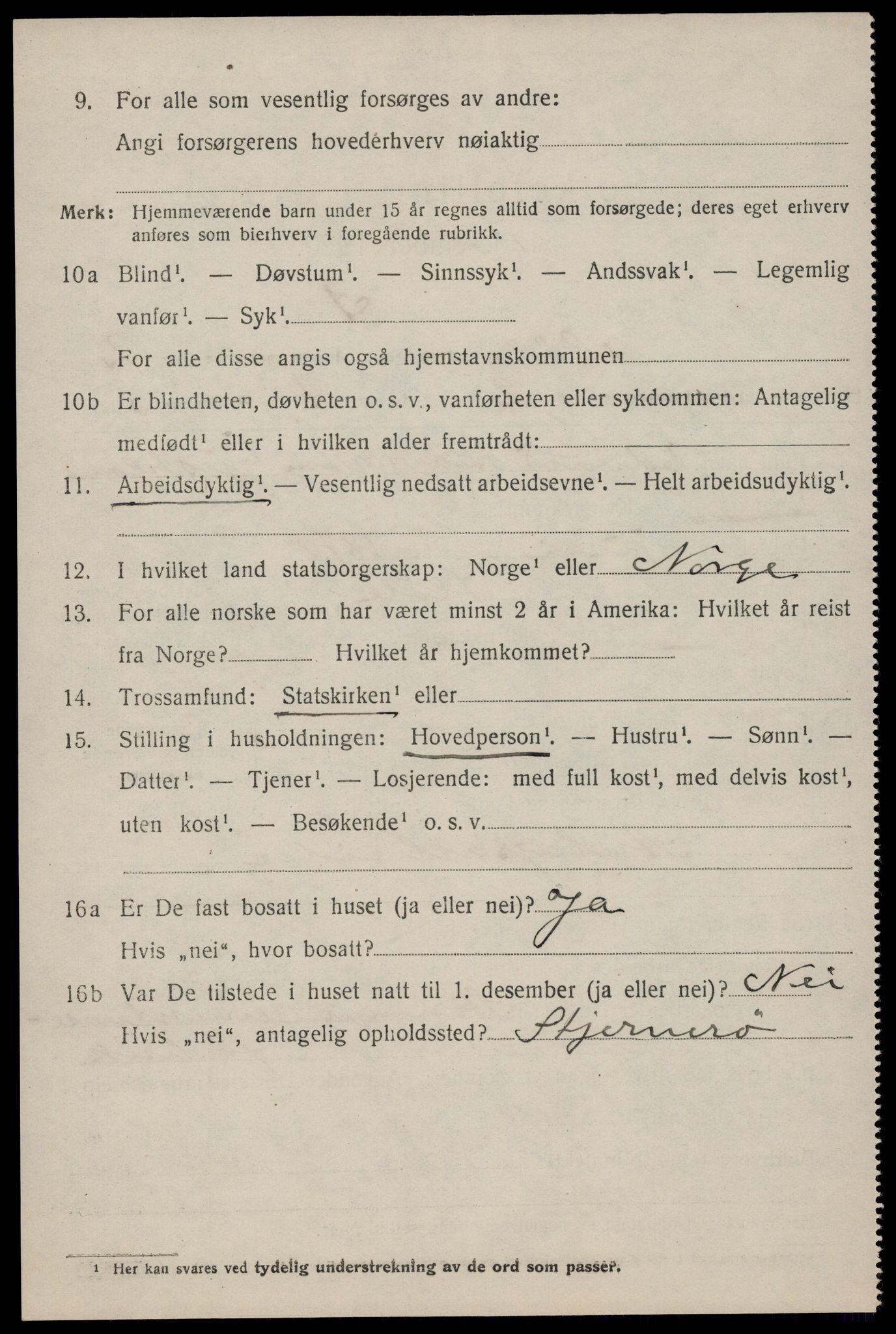 SAST, 1920 census for Høle, 1920, p. 680