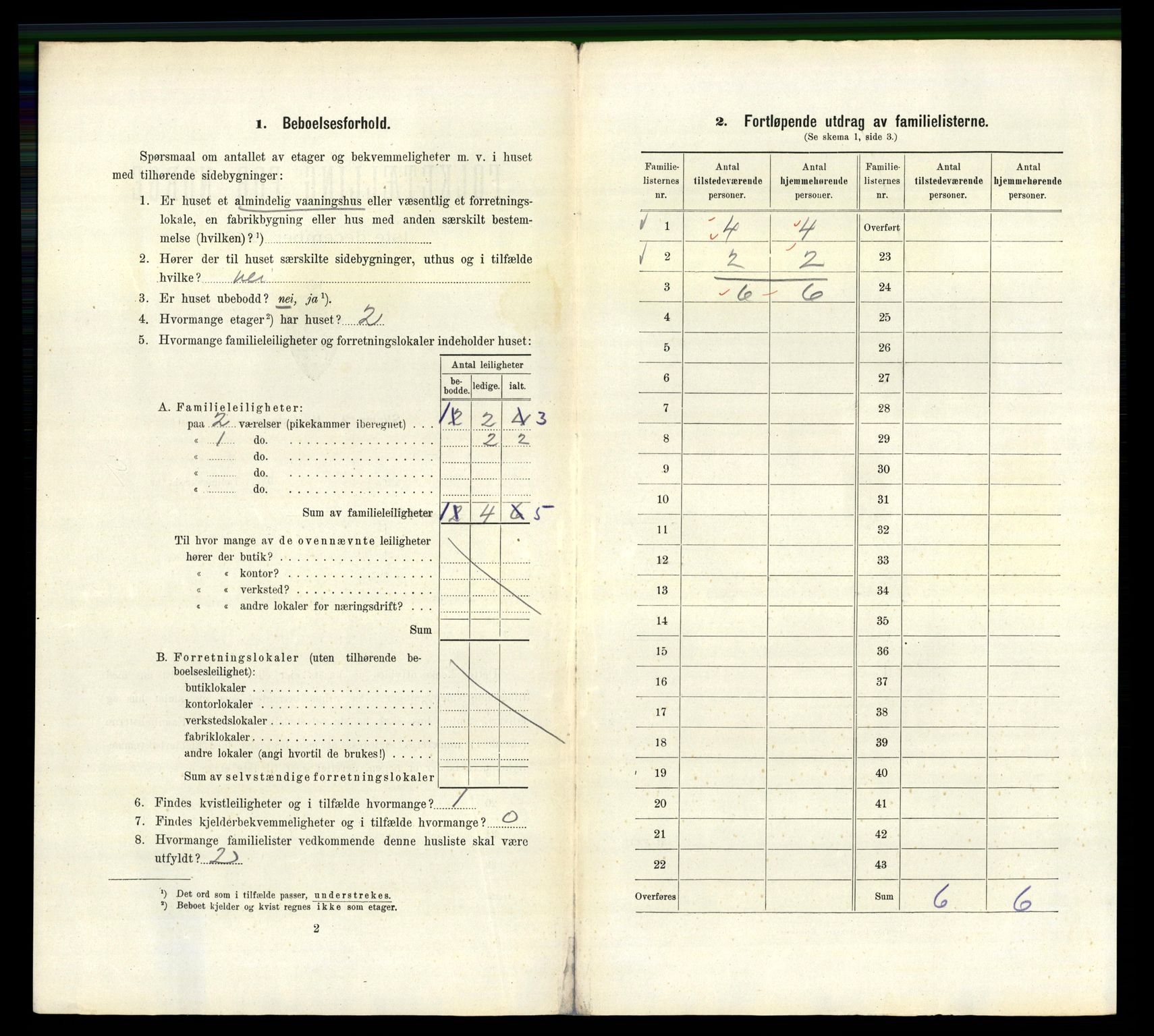 RA, 1910 census for Bergen, 1910, p. 2898