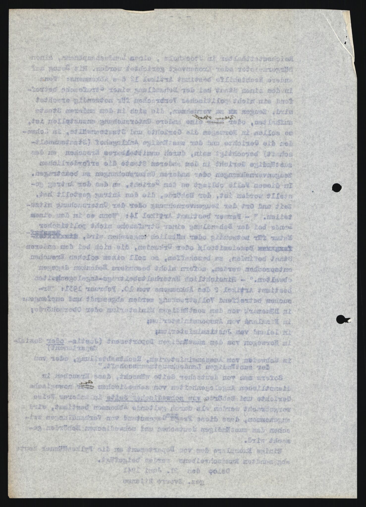Forsvarets Overkommando. 2 kontor. Arkiv 11.4. Spredte tyske arkivsaker, AV/RA-RAFA-7031/D/Dar/Darb/L0013: Reichskommissariat - Hauptabteilung Vervaltung, 1917-1942, p. 1066
