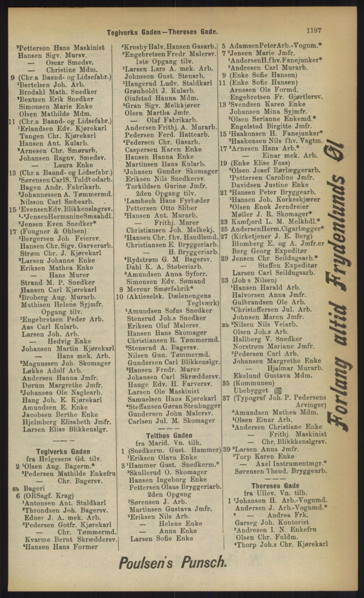 Kristiania/Oslo adressebok, PUBL/-, 1903, p. 1197