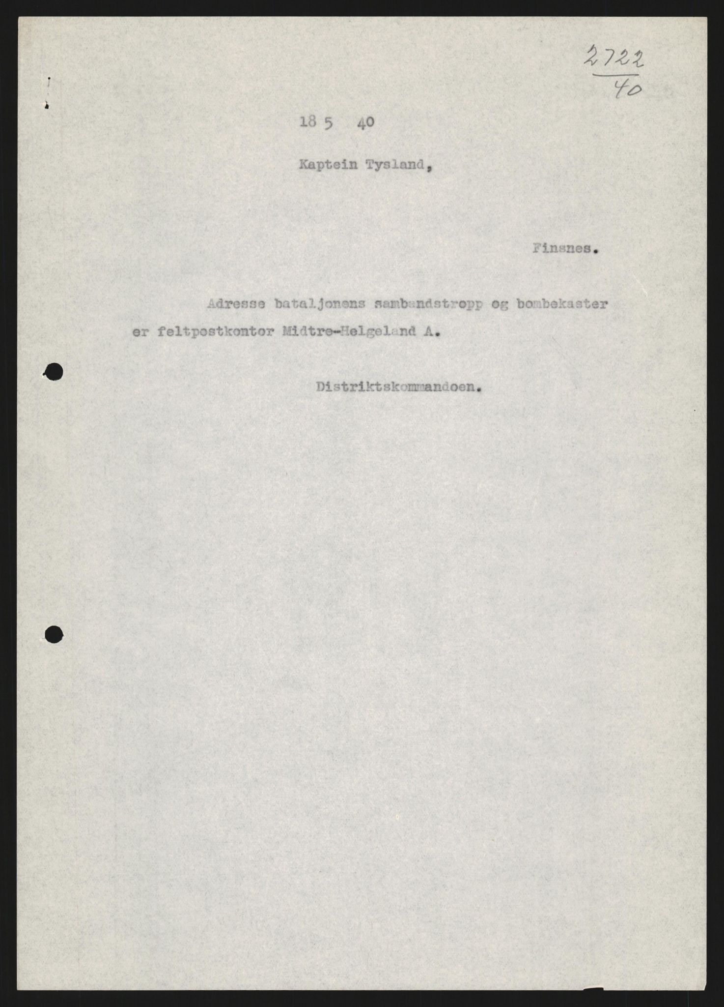 Forsvaret, Forsvarets krigshistoriske avdeling, AV/RA-RAFA-2017/Y/Yb/L0123: II-C-11-600  -  6. Divisjon med avdelinger, 1940, p. 703