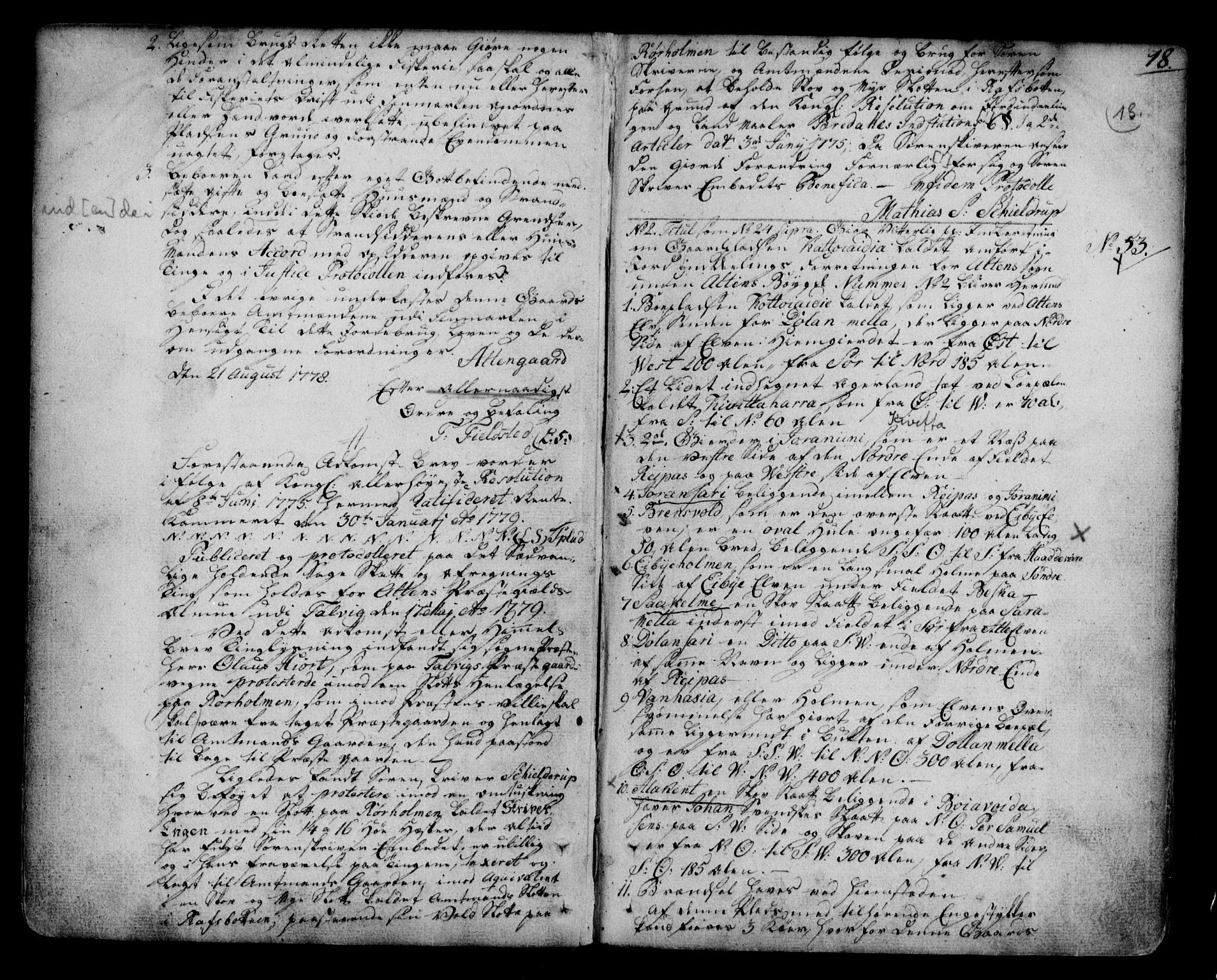 Finnmark sorenskriveri, AV/SATØ-S-0053/G/Gb/L0001pb: Mortgage book no. 1, 1776-1794, p. 18