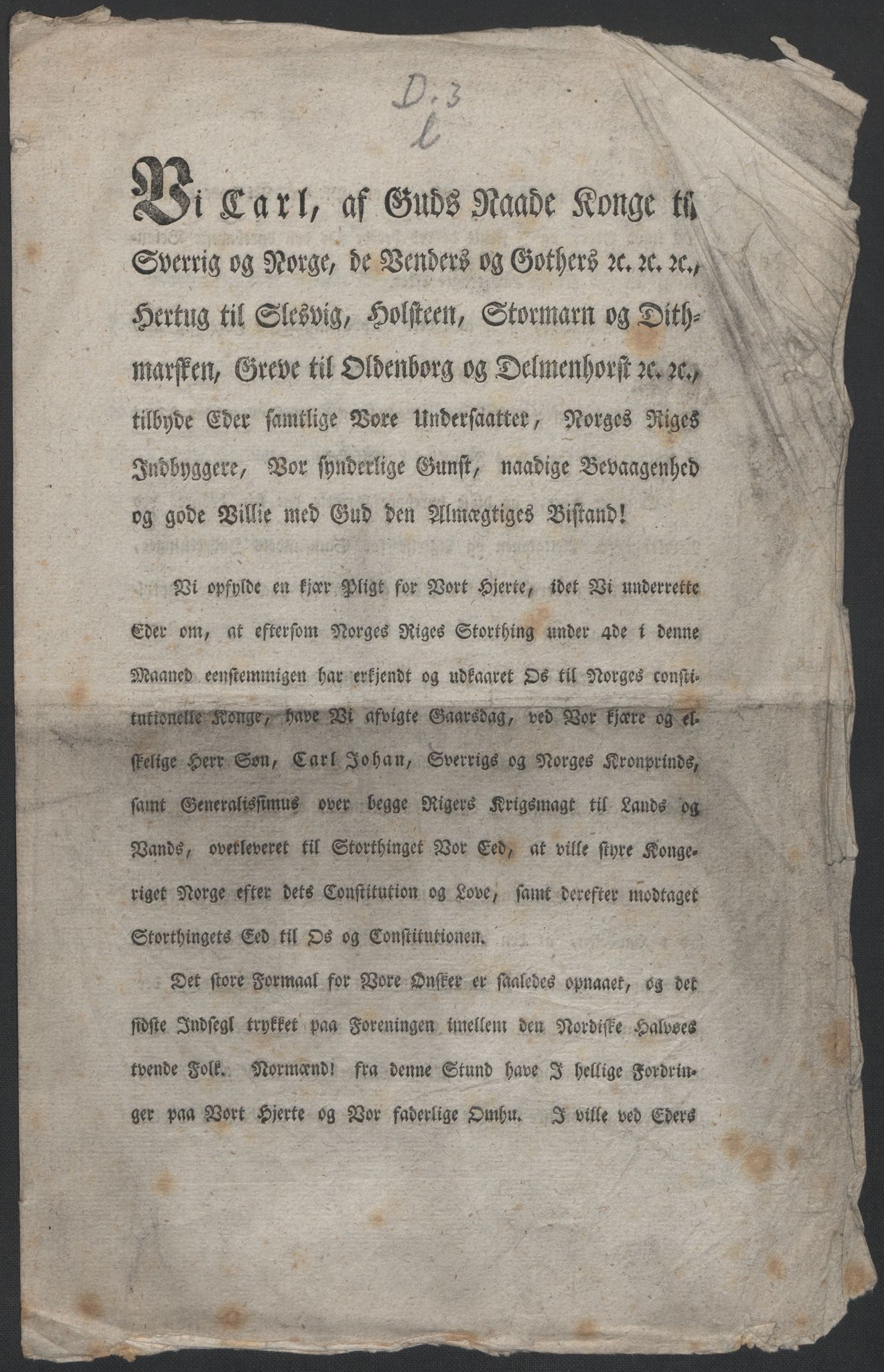 Christie, Wilhelm Frimann Koren, RA/PA-0014/F/L0004: Christies dokumenter fra 1814, 1814, p. 221