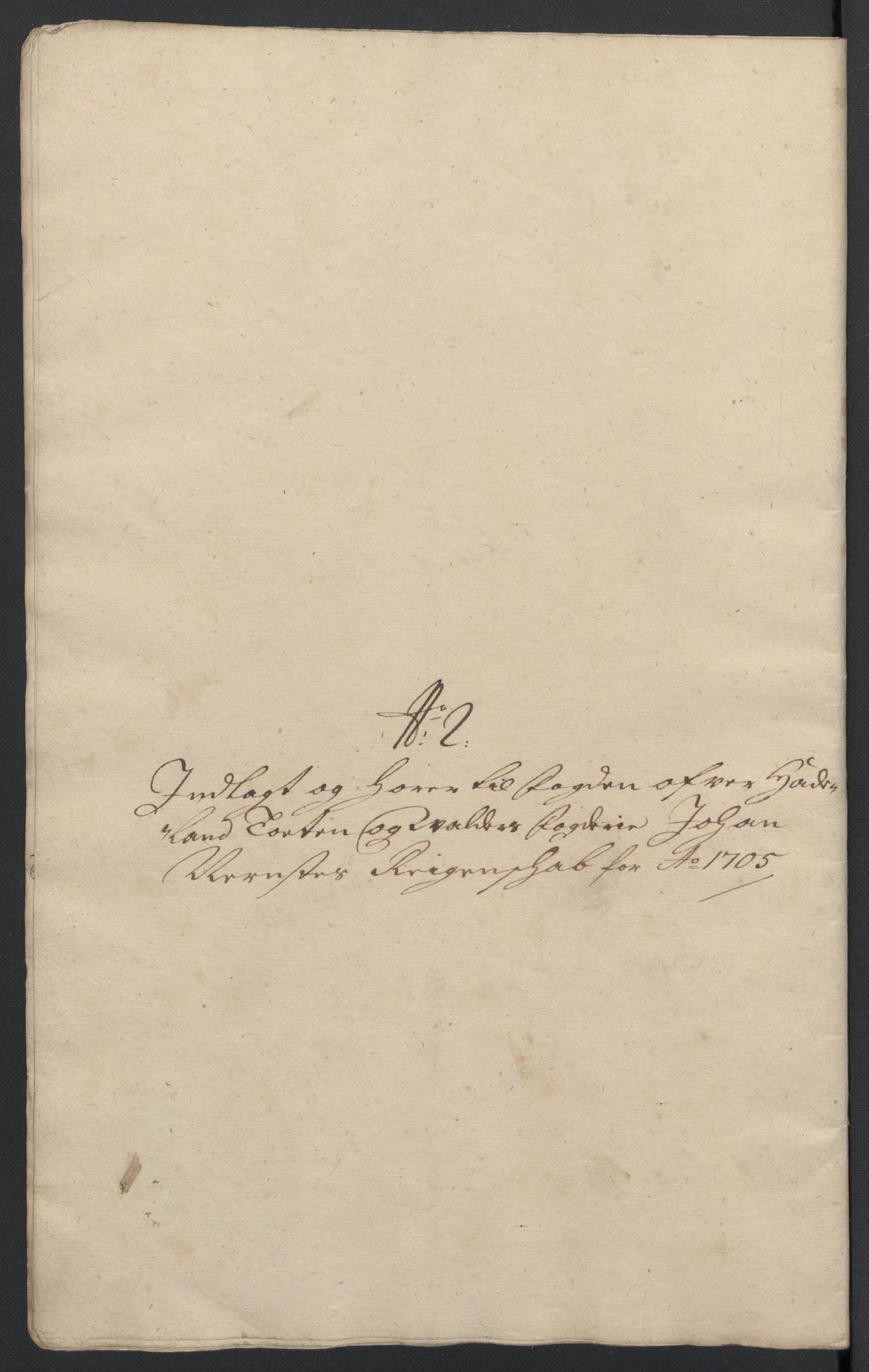 Rentekammeret inntil 1814, Reviderte regnskaper, Fogderegnskap, RA/EA-4092/R18/L1303: Fogderegnskap Hadeland, Toten og Valdres, 1705, p. 35