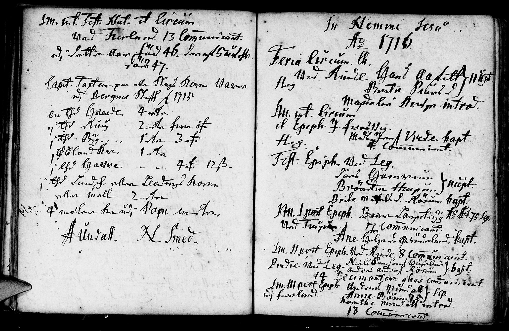 Leikanger sokneprestembete, AV/SAB-A-81001/H/Haa/Haaa/L0001: Parish register (official) no. A 1, 1690-1734, p. 119