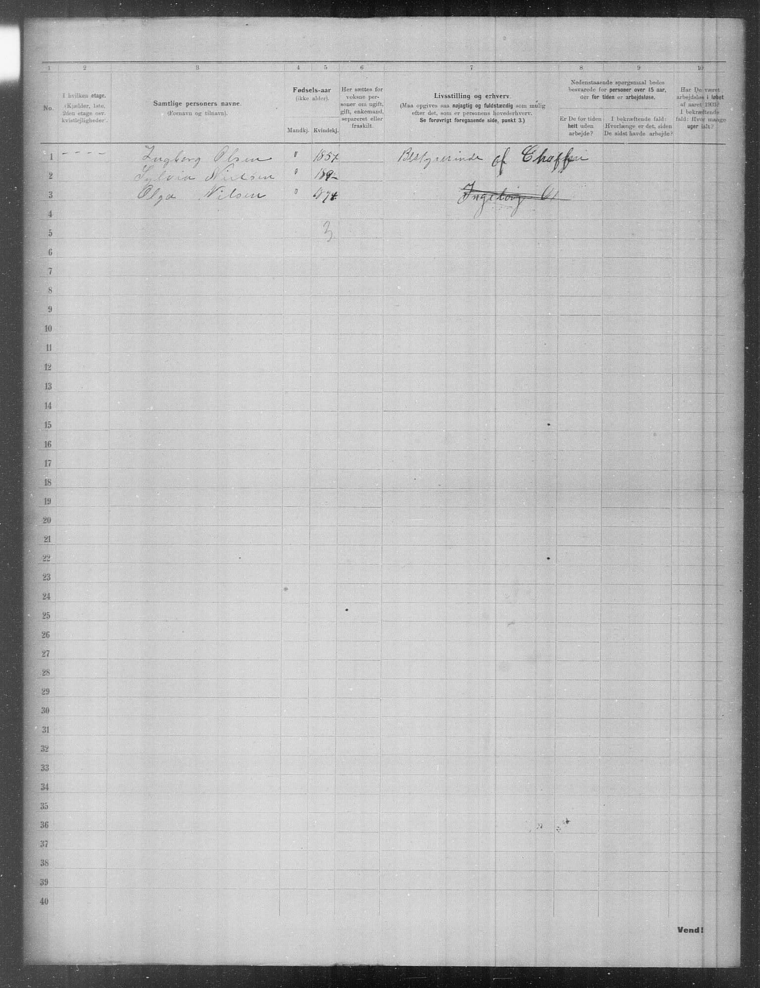 OBA, Municipal Census 1903 for Kristiania, 1903, p. 9472