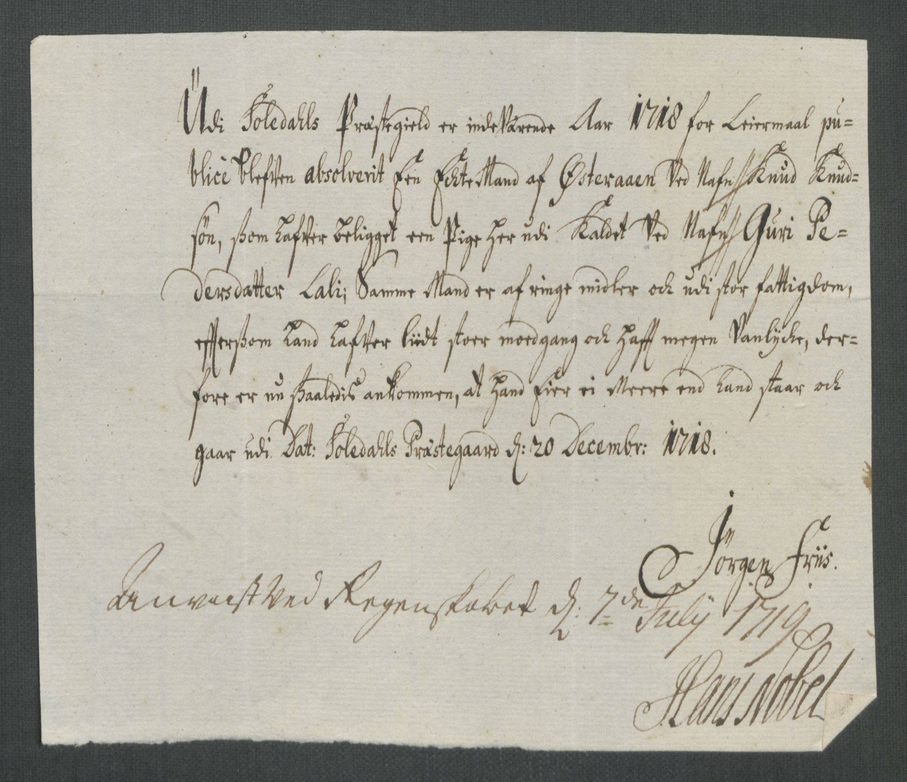 Rentekammeret inntil 1814, Reviderte regnskaper, Fogderegnskap, AV/RA-EA-4092/R47/L2871: Fogderegnskap Ryfylke, 1718, p. 288