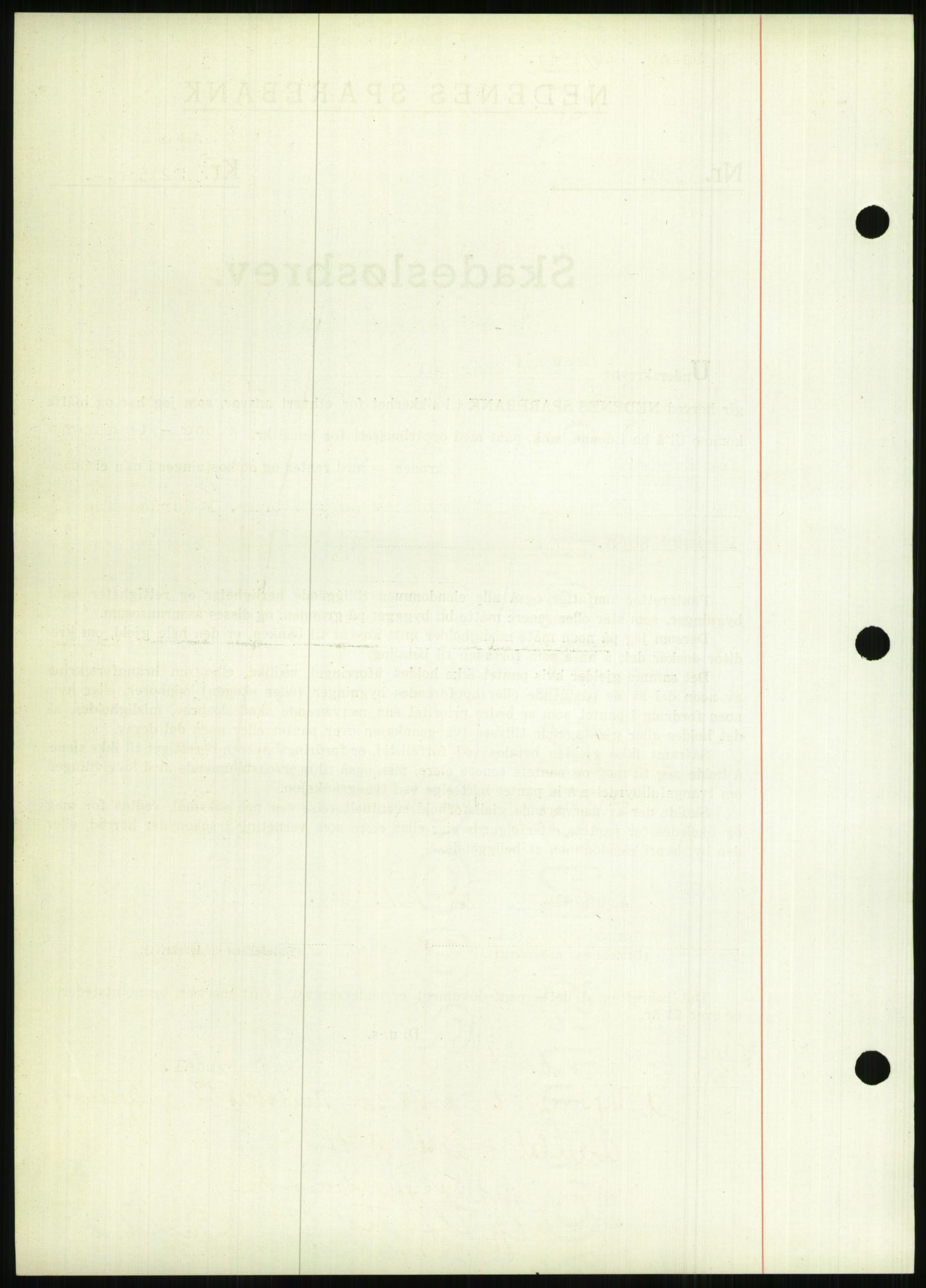 Nedenes sorenskriveri, AV/SAK-1221-0006/G/Gb/Gbb/L0001: Mortgage book no. I, 1939-1942, Diary no: : 846/1940