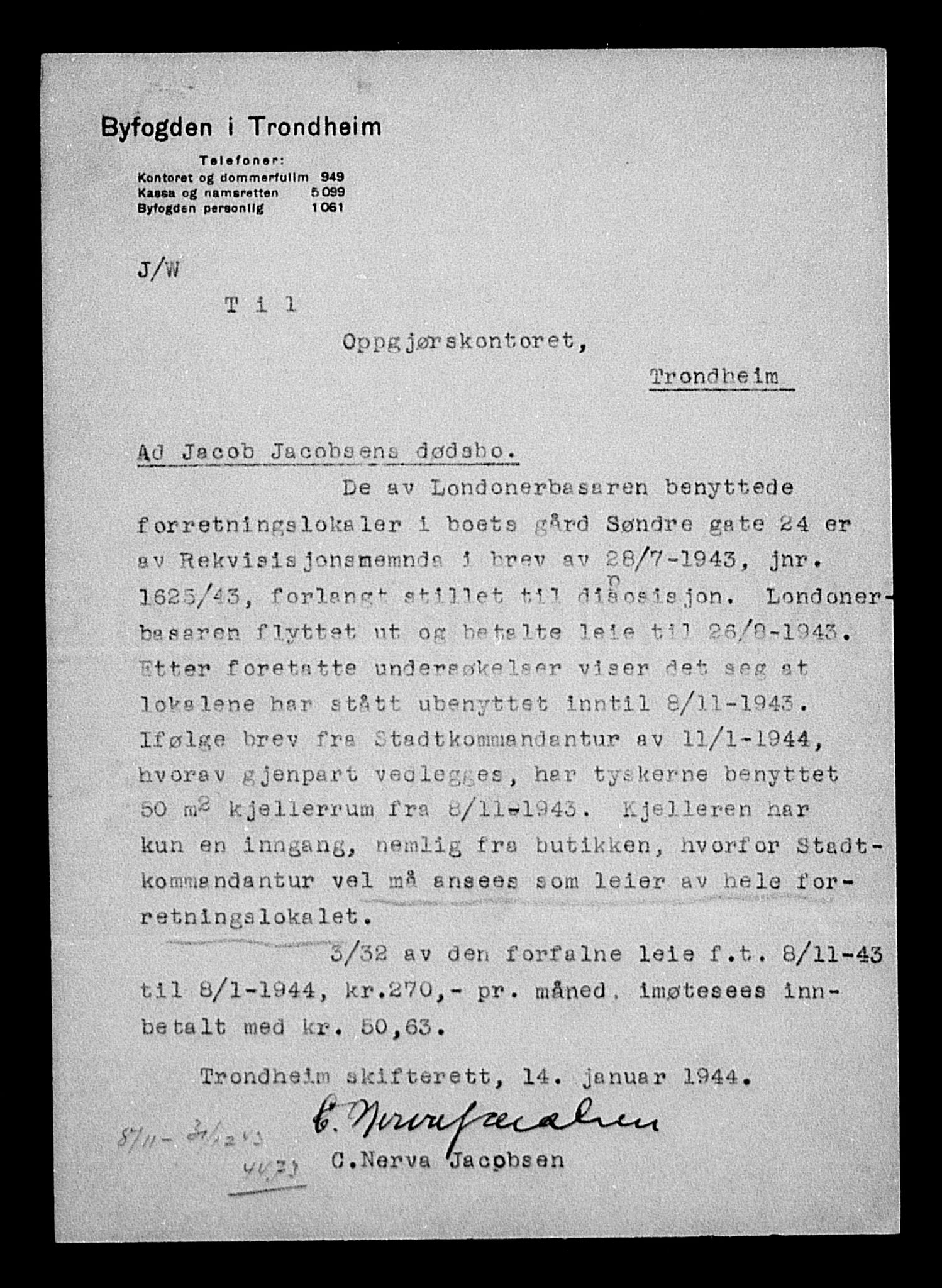 Justisdepartementet, Tilbakeføringskontoret for inndratte formuer, AV/RA-S-1564/H/Hc/Hca/L0898: --, 1945-1947, p. 592