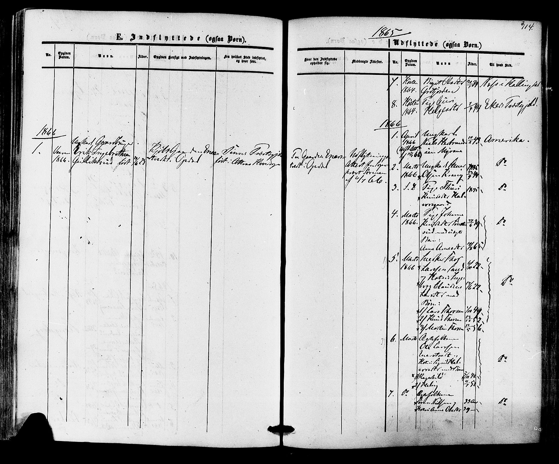 Nore kirkebøker, SAKO/A-238/F/Fa/L0003: Parish register (official) no. I 3, 1858-1866, p. 314