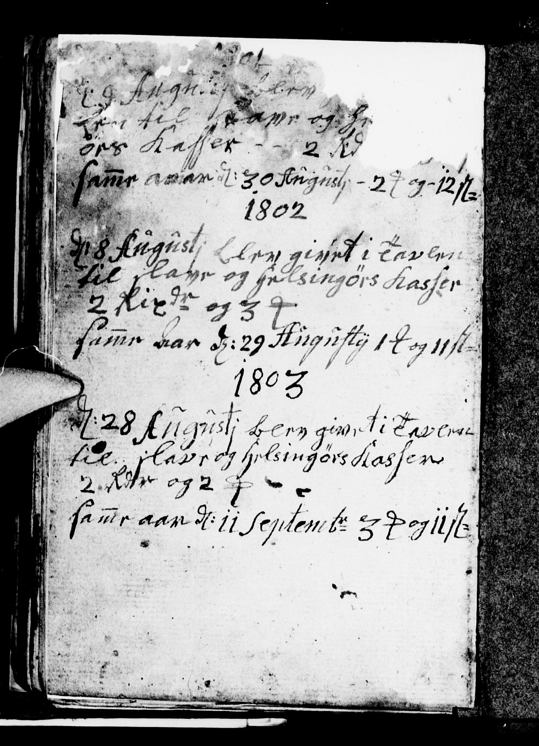 Ullensvang sokneprestembete, SAB/A-78701/H/Hab: Parish register (copy) no. E 4, 1801-1803