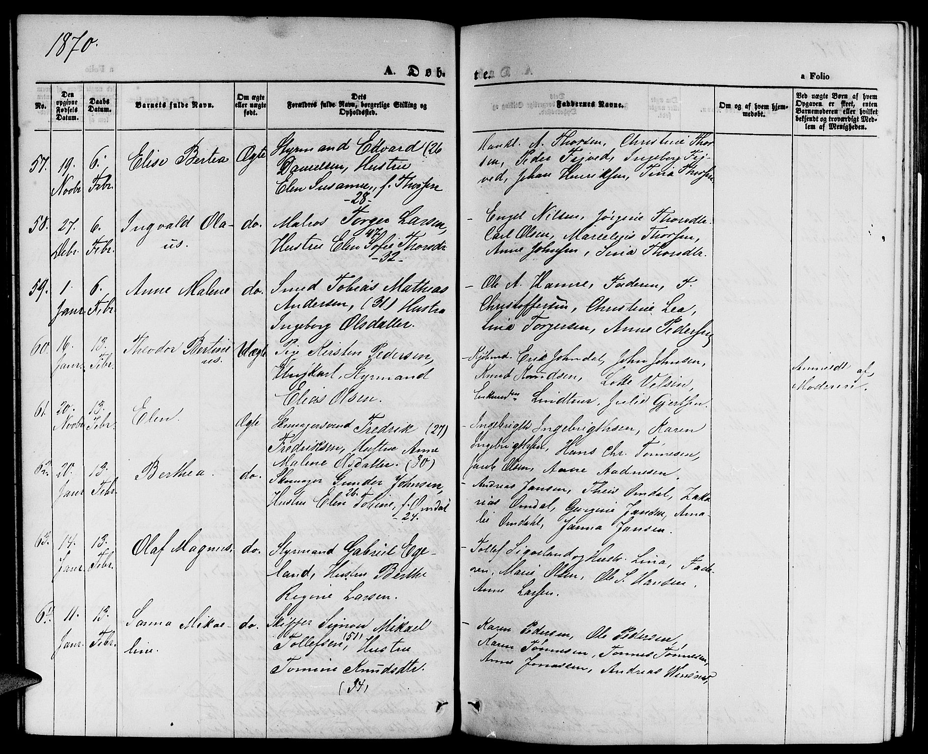 St. Petri sokneprestkontor, AV/SAST-A-101813/001/30/30BB/L0001: Parish register (copy) no. B 1, 1865-1878