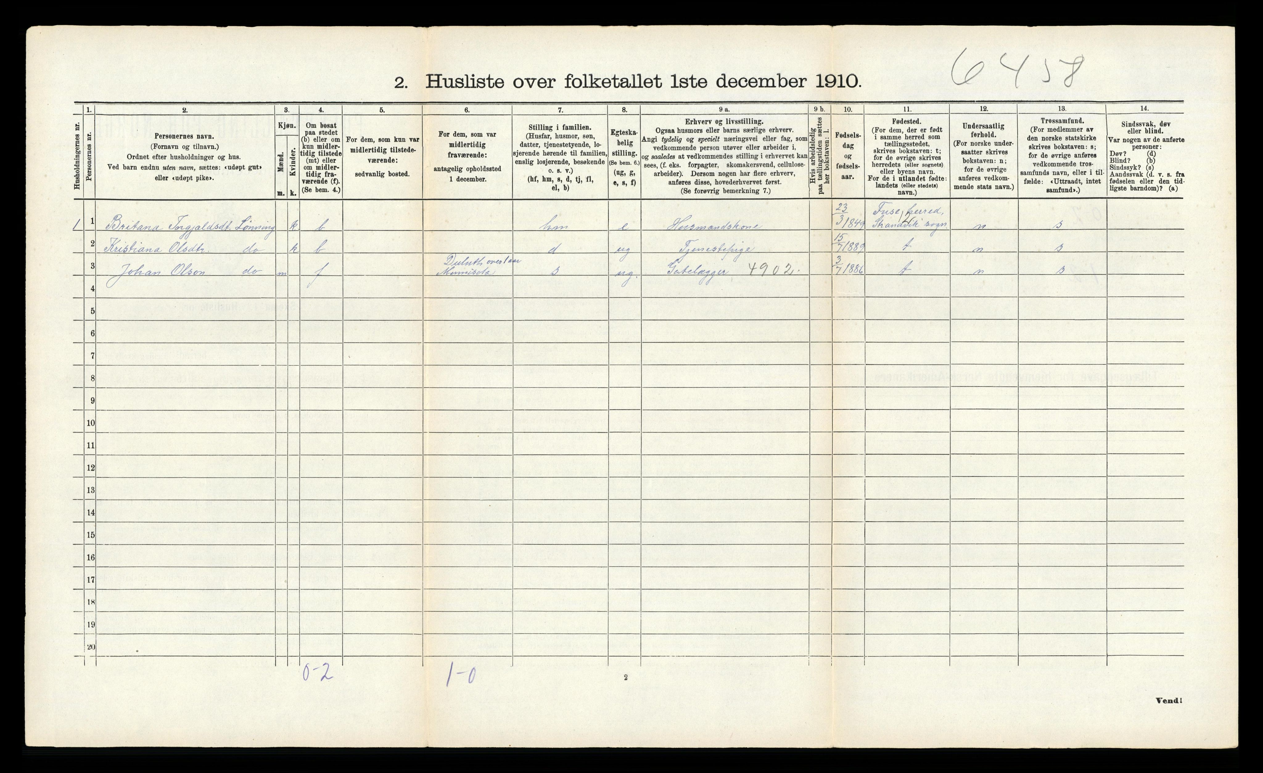 RA, 1910 census for Kvinnherad, 1910, p. 146