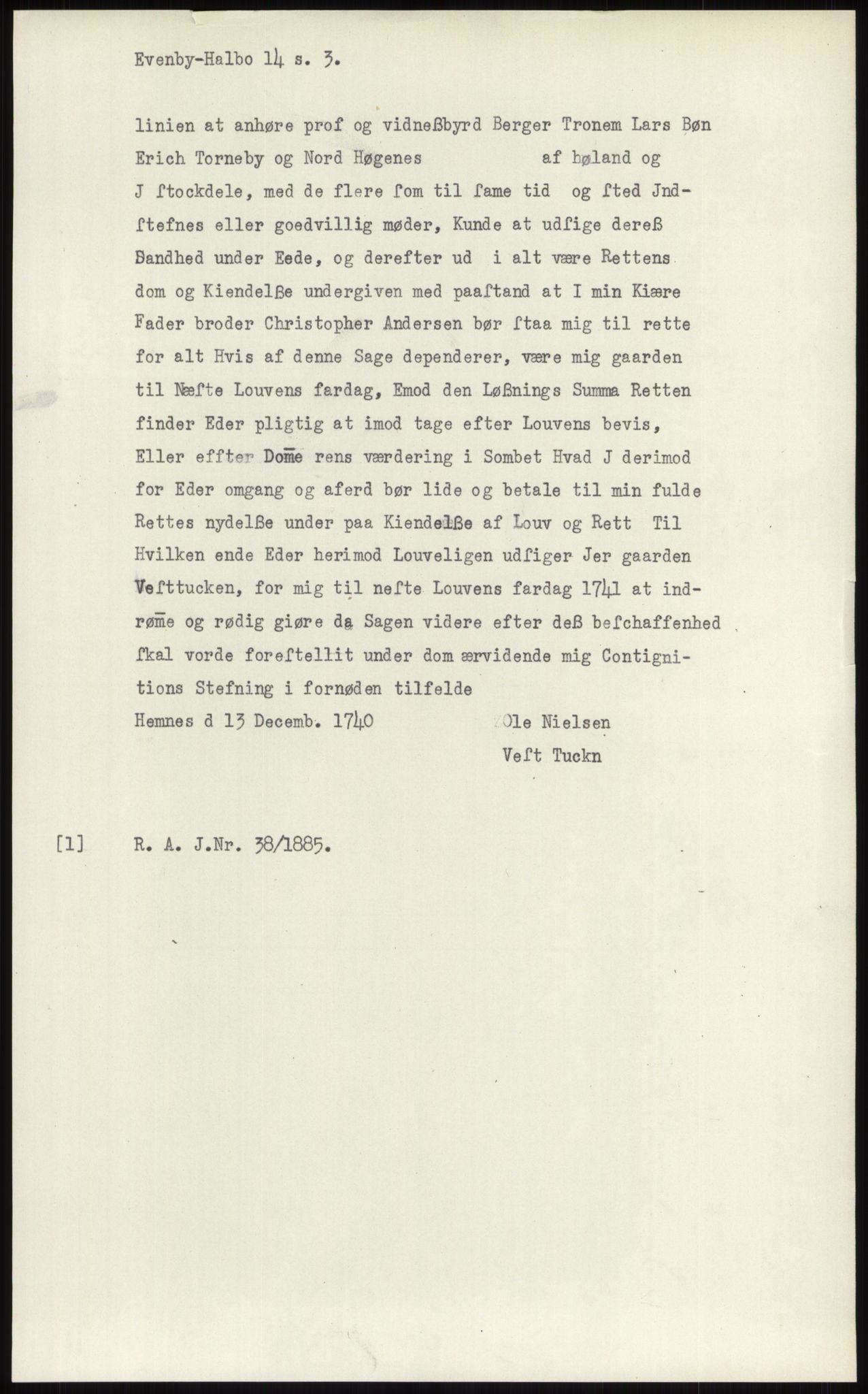 Samlinger til kildeutgivelse, Diplomavskriftsamlingen, RA/EA-4053/H/Ha, p. 336