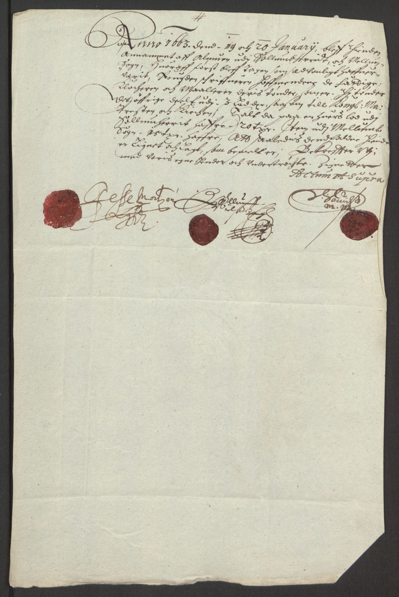 Rentekammeret inntil 1814, Reviderte regnskaper, Fogderegnskap, AV/RA-EA-4092/R35/L2054: Fogderegnskap Øvre og Nedre Telemark, 1662-1663, p. 229