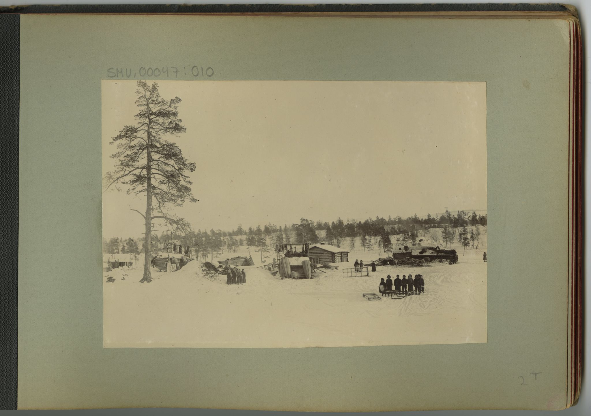 Wessel, Ellisif Rannveig, VAMU/F-0001/U/Ub/L0005: Gave til Soknesprest Emil Stang Lund. Album 1, 1890-1915