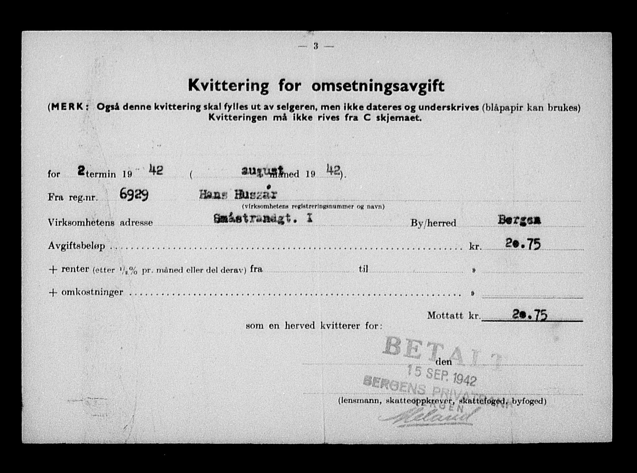 Justisdepartementet, Tilbakeføringskontoret for inndratte formuer, AV/RA-S-1564/H/Hc/Hcd/L0999: --, 1945-1947, p. 373