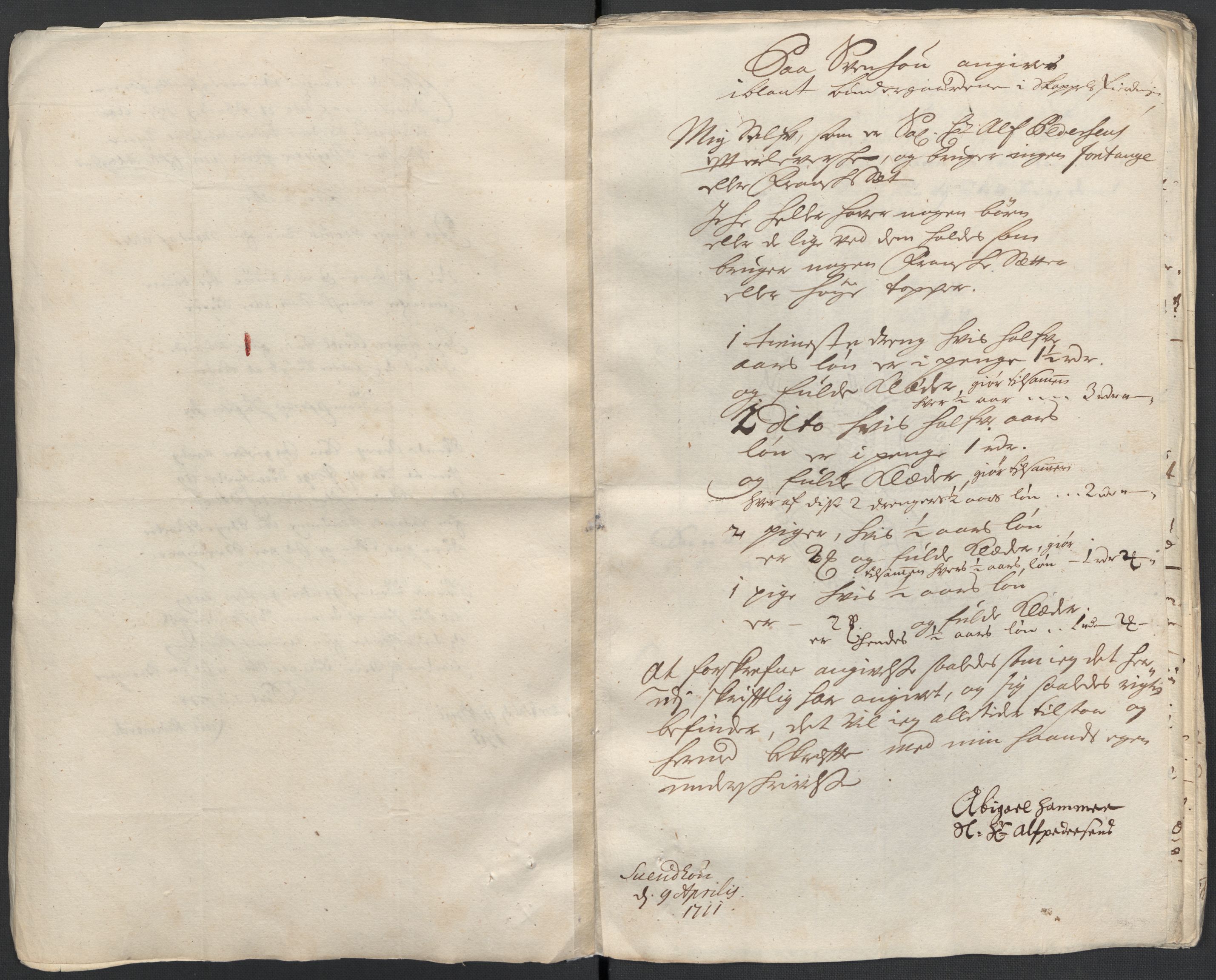 Rentekammeret inntil 1814, Reviderte regnskaper, Fogderegnskap, RA/EA-4092/R16/L1047: Fogderegnskap Hedmark, 1711, p. 290