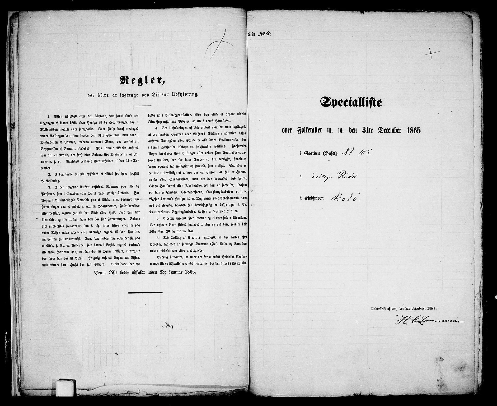 RA, 1865 census for Bodø/Bodø, 1865, p. 12