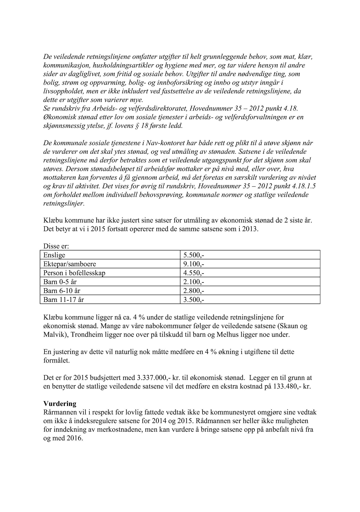 Klæbu Kommune, TRKO/KK/05-UOm/L006: Utvalg for omsorg - Møtedokumenter, 2015, p. 134