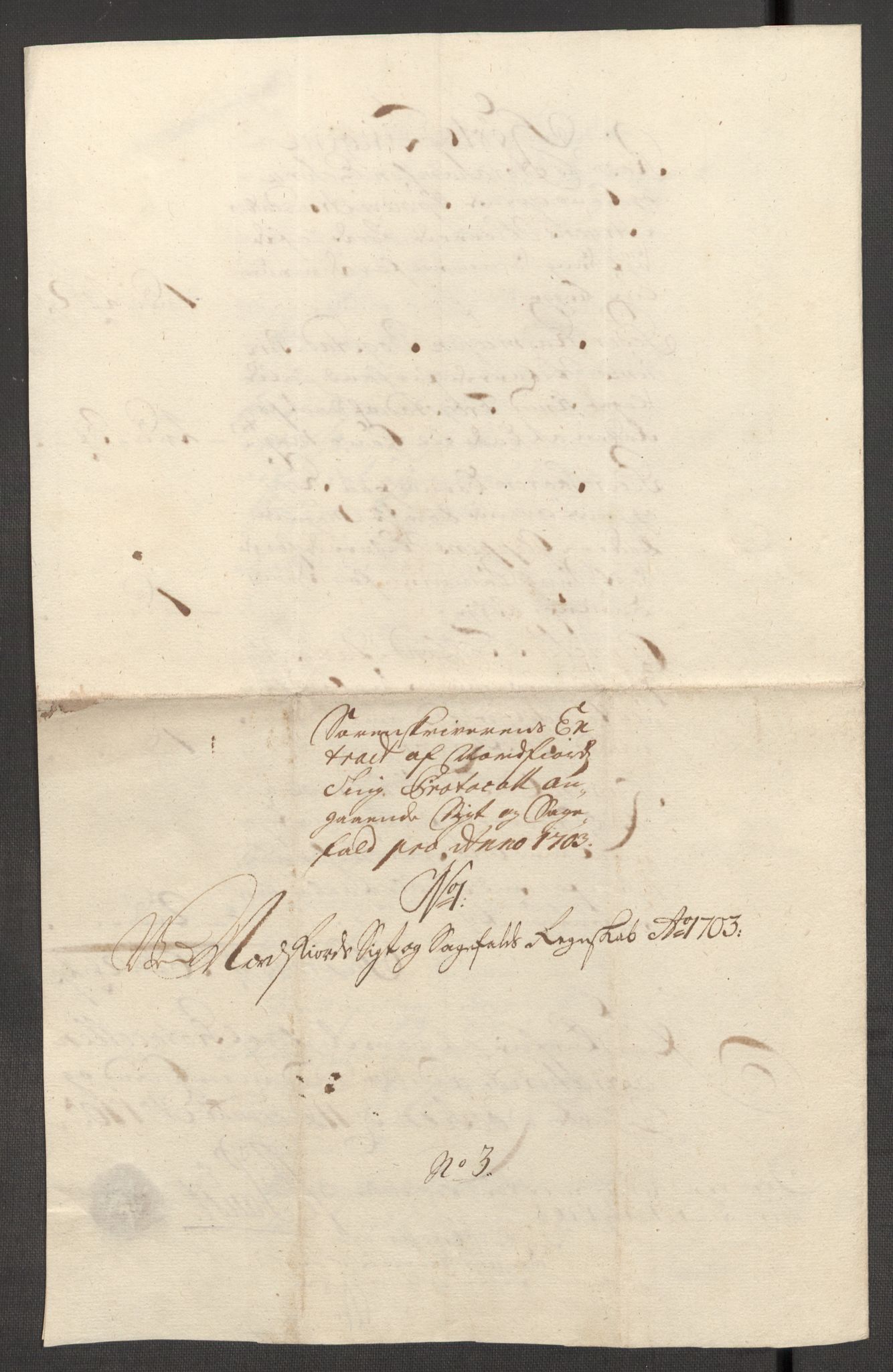 Rentekammeret inntil 1814, Reviderte regnskaper, Fogderegnskap, AV/RA-EA-4092/R53/L3427: Fogderegnskap Sunn- og Nordfjord, 1703, p. 235